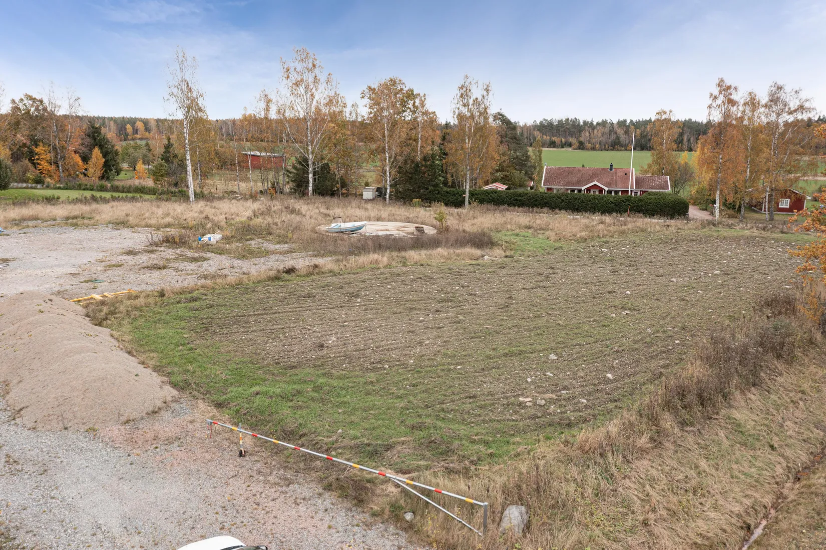 Tomt, Större tomt för nybyggnation på landet , Badelunda, Västerås