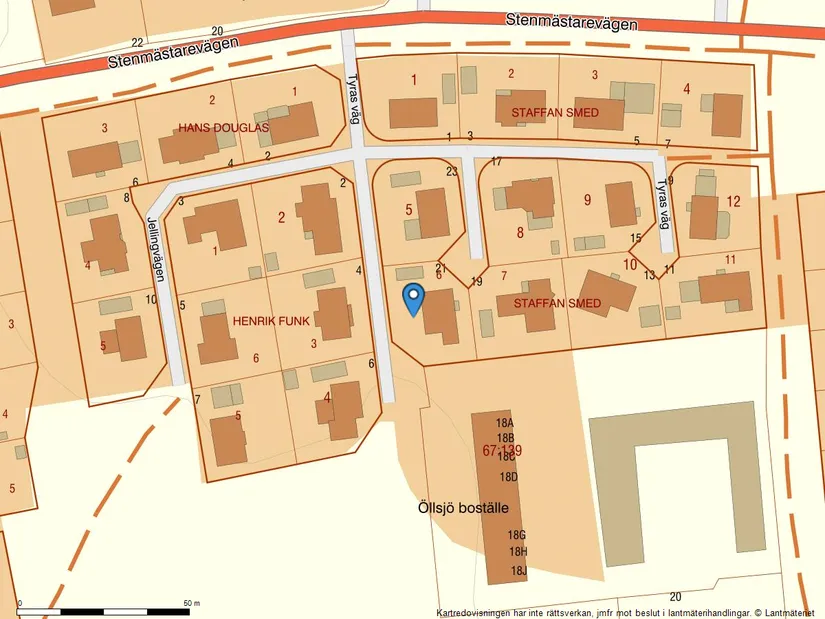 Villa, Tyras väg 21, Kristianstad-Öllsjö, Kristianstad