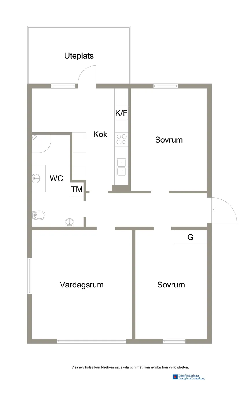 Bostadsrätt, Kihlmansgatan 30B, Skogsbrynet, Köping