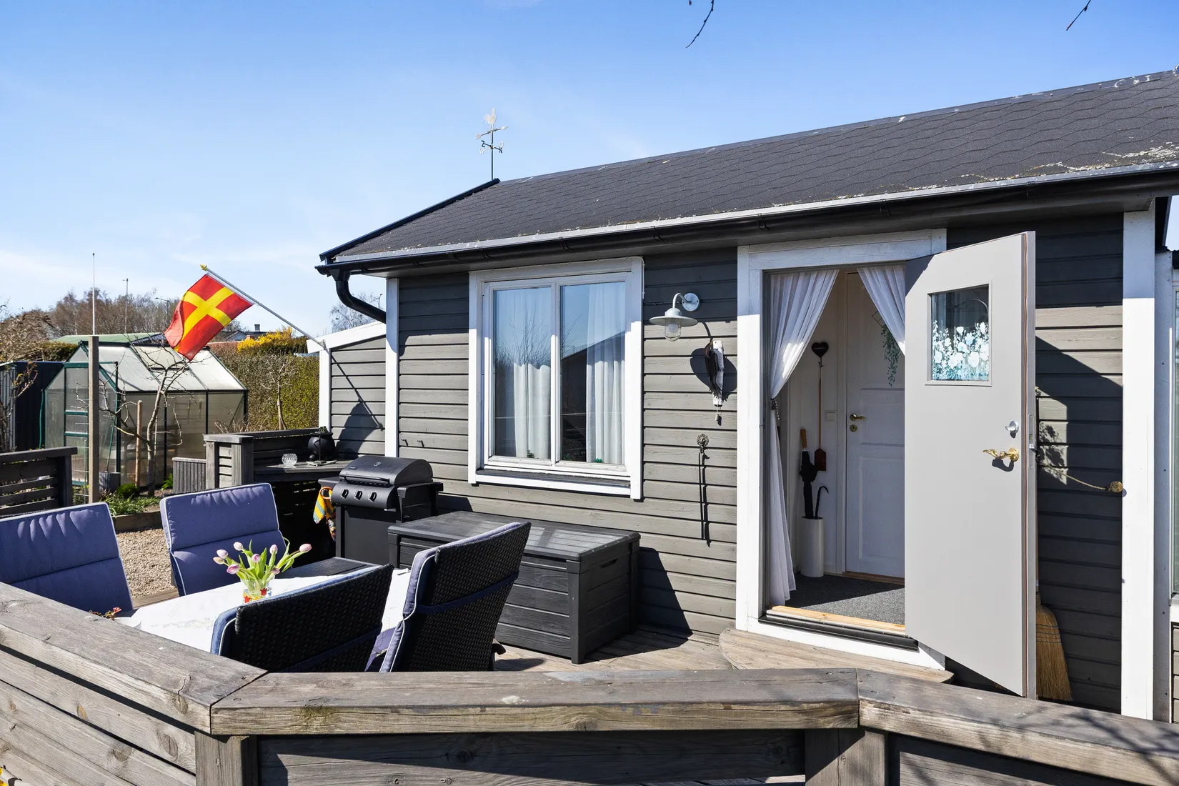 Fritidshus, Tagetesgången 71, Östra Sommarstadens Koloniområde, Ystad