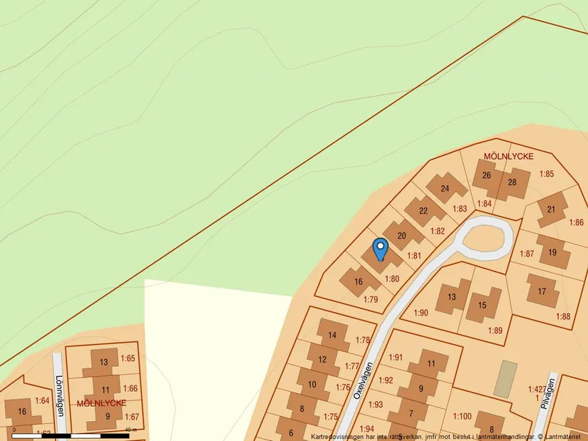 Villa, Oxelvägen 18, Mölnlycke - Skogen, Härryda