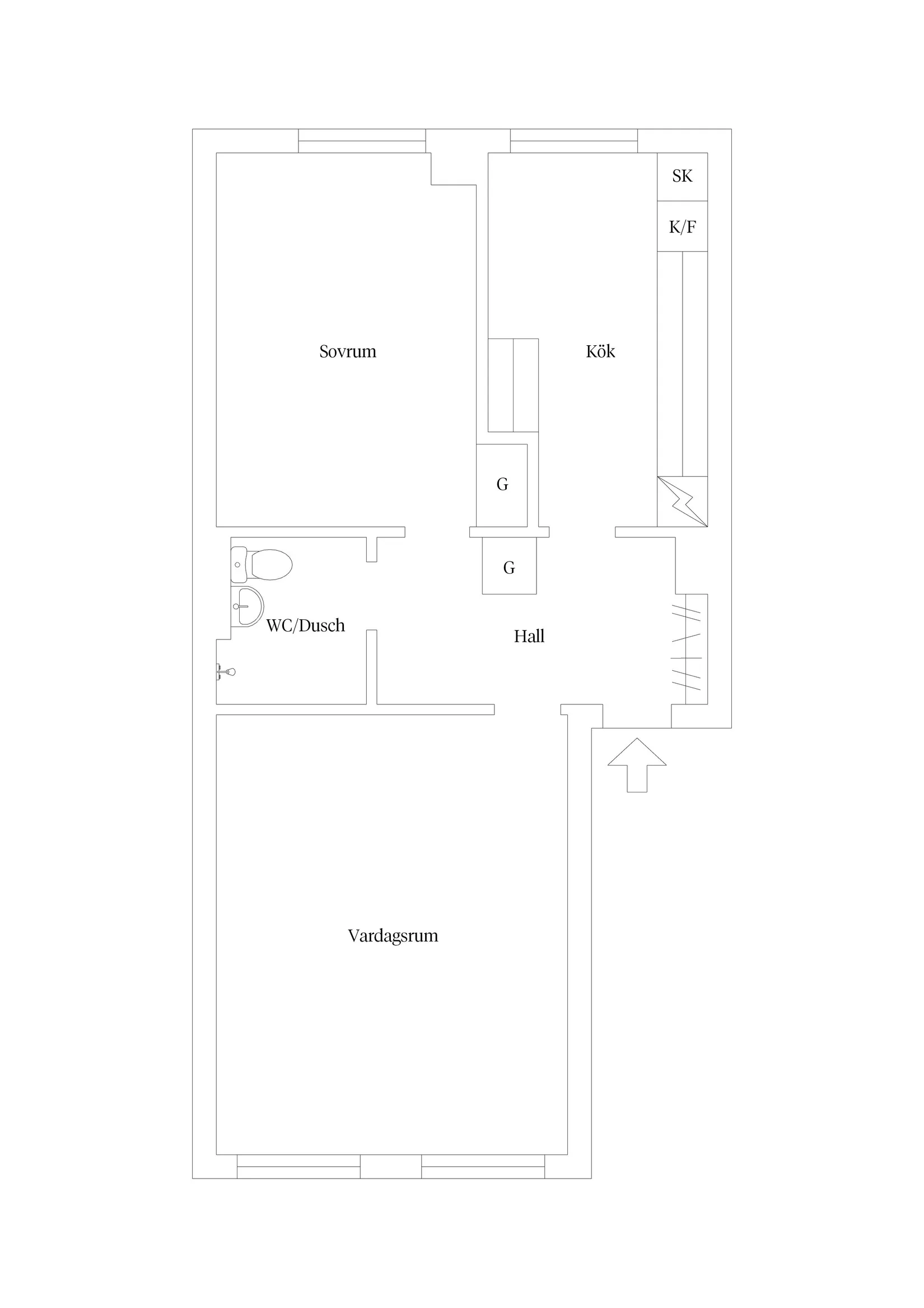 Bostadsrätt, Celsiusgatan 13B, Rörsjöstaden, Malmö