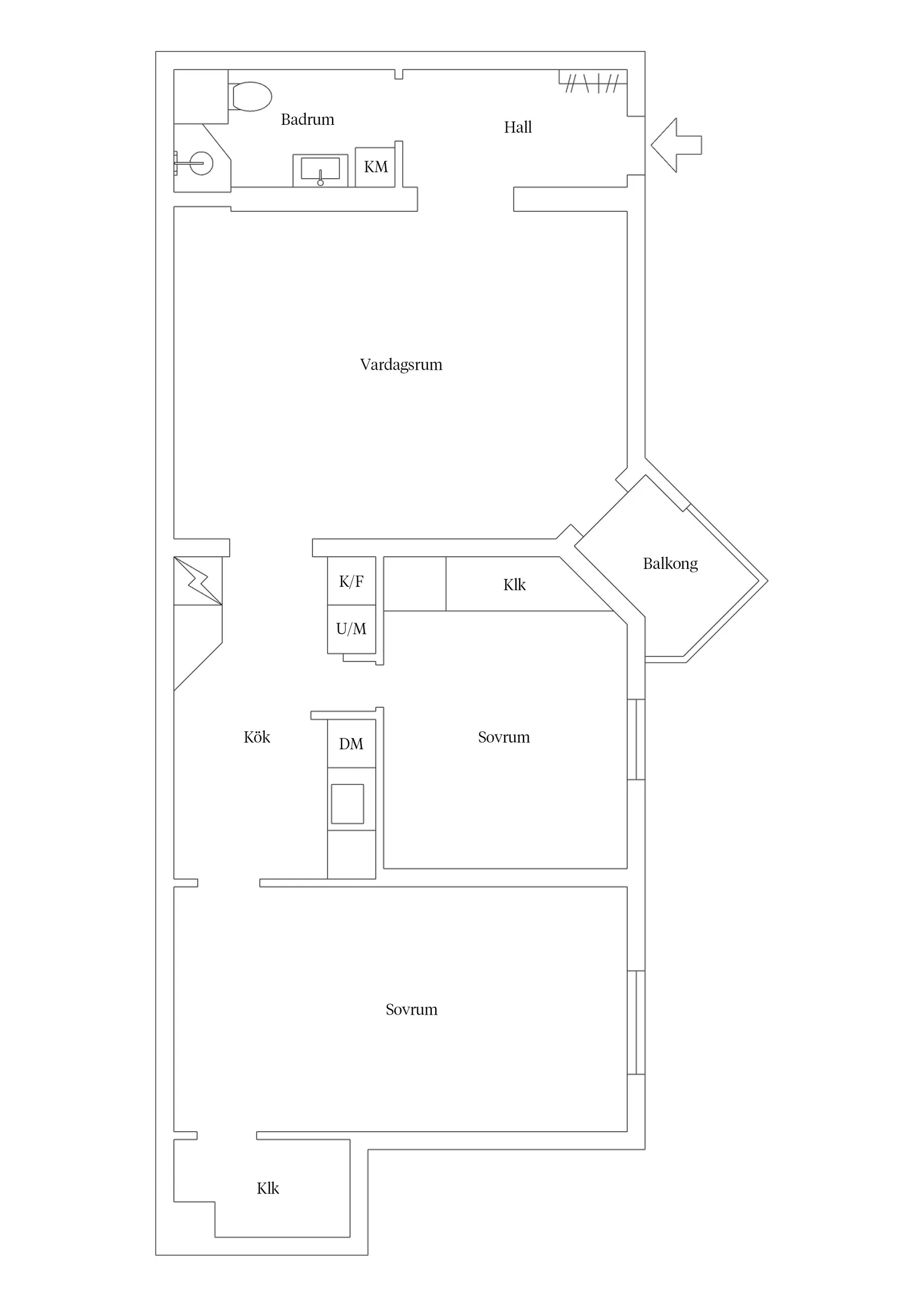 Bostadsrätt, Husargatan 4, Drottningtorget, Malmö
