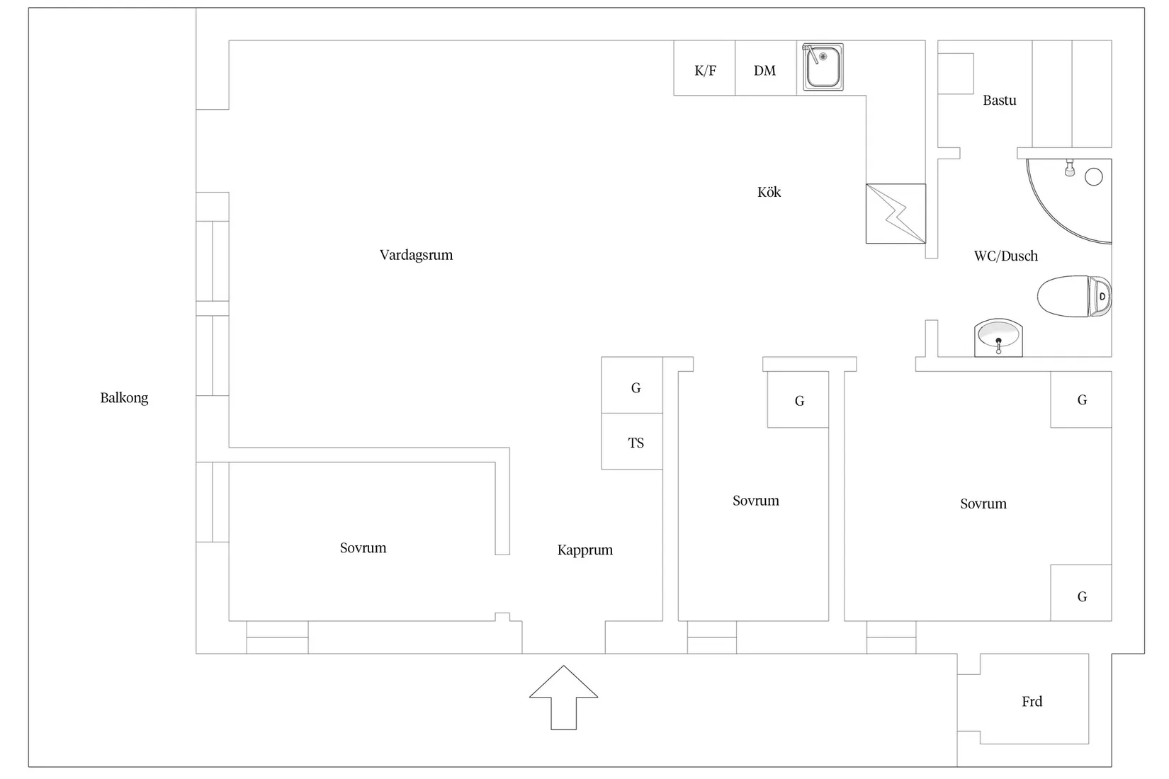 Bostadsrätt, Tegefjäll Alprosen 23A, Tegefjäll, Åre