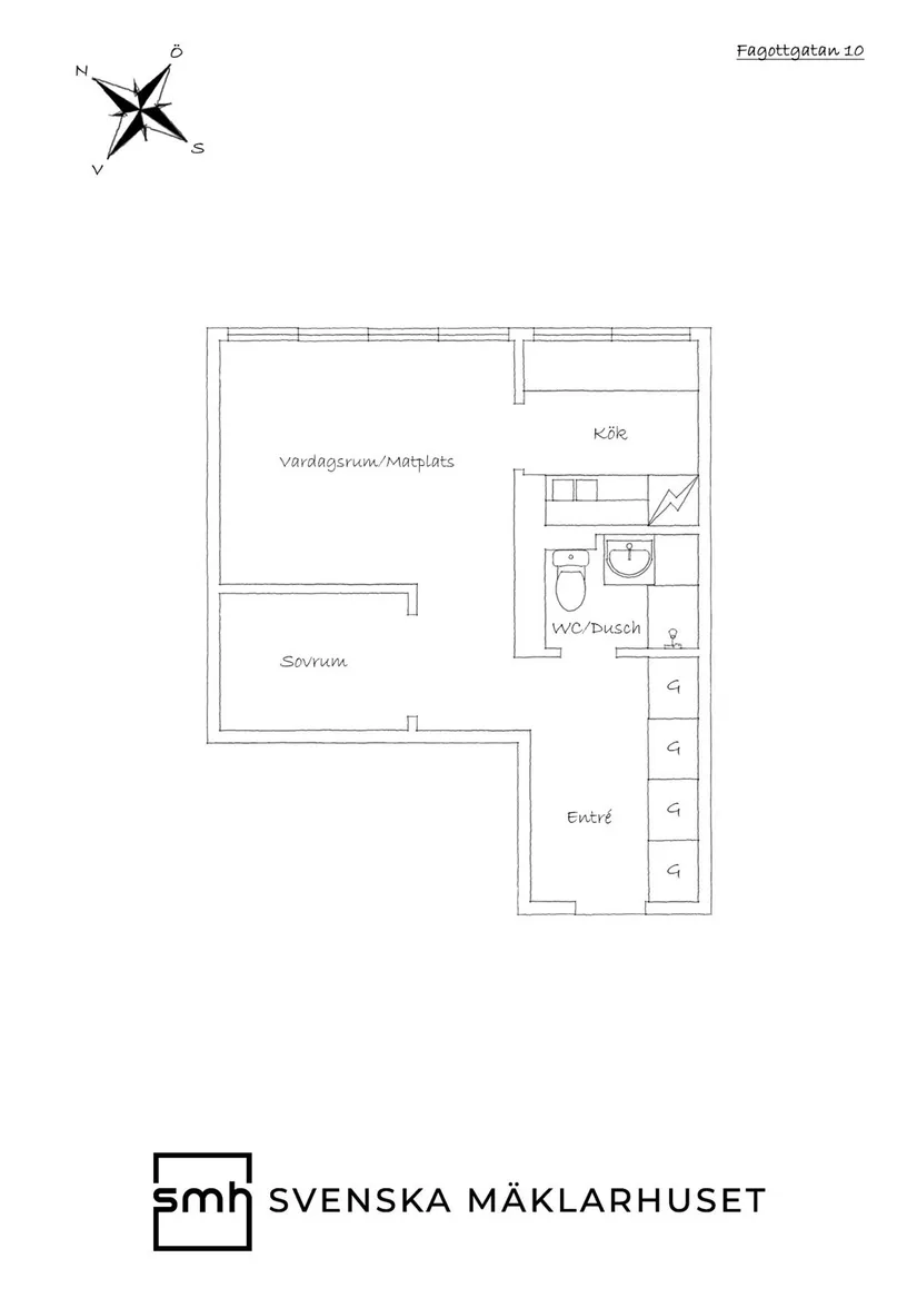 Bostadsrätt, Fagottgatan 10, Frölunda, Göteborg