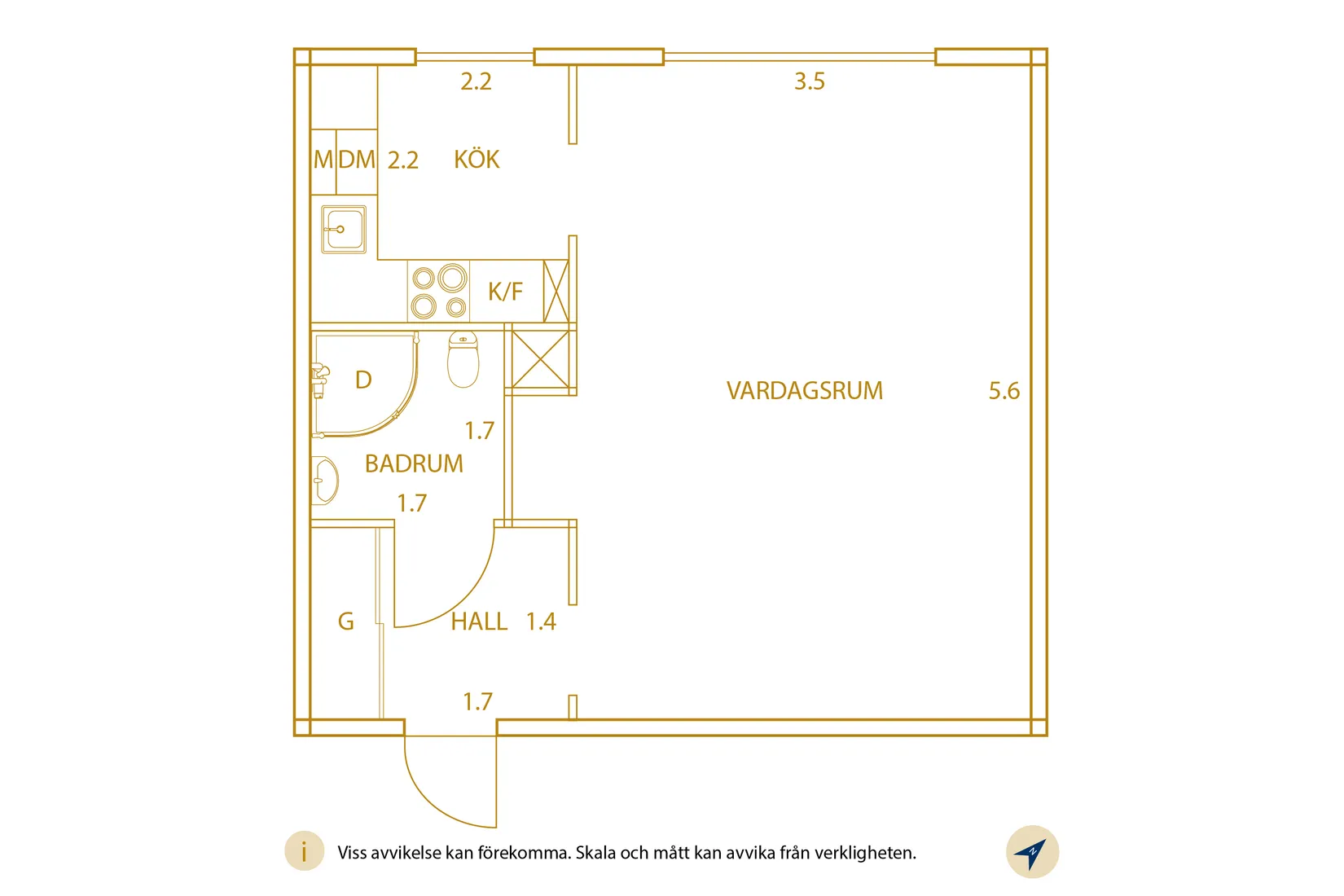 Bostadsrätt, Kronogatan 46C, Nordstan, Vänersborg