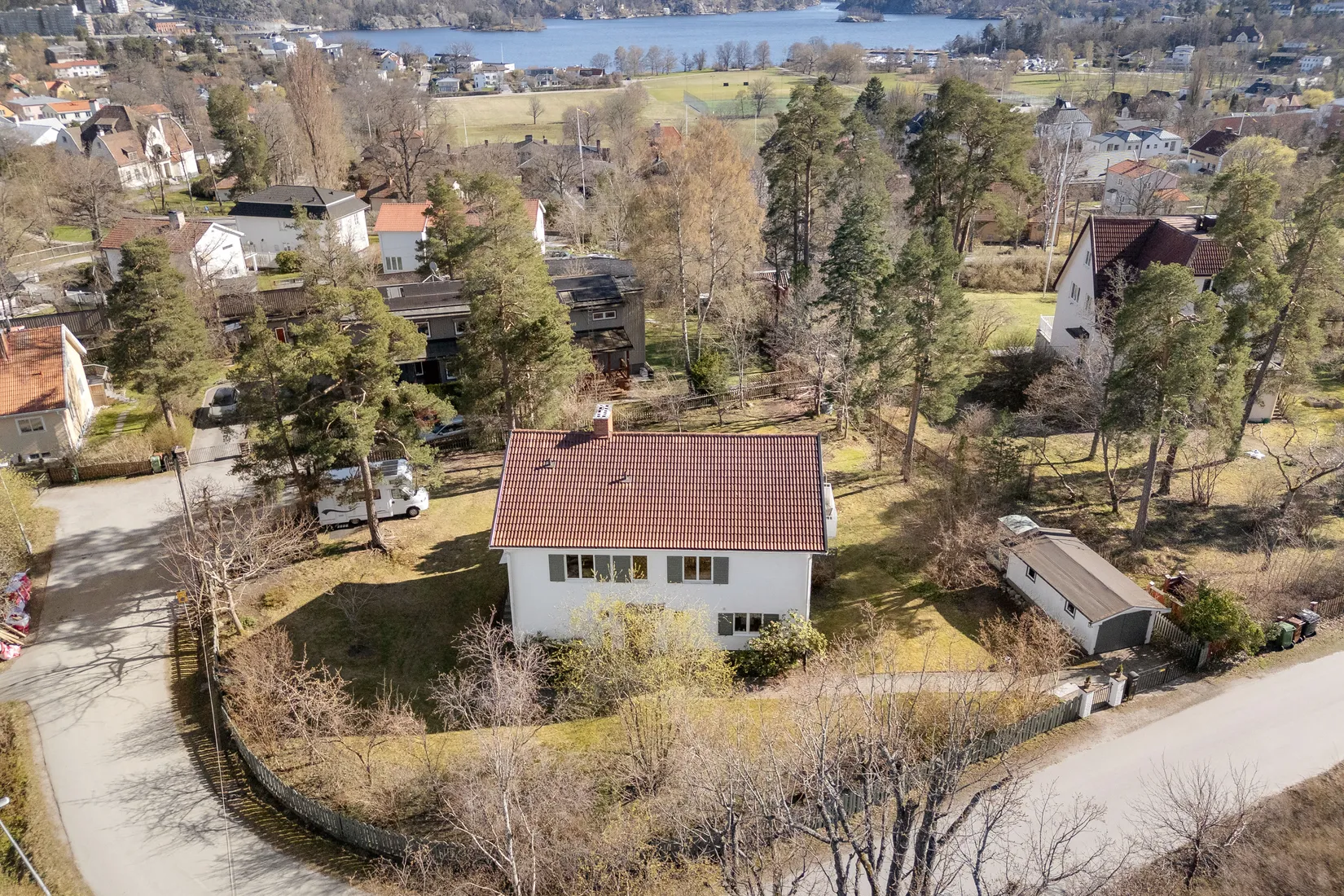 Villa, Kapellbacken 10, Brevik, Lidingö