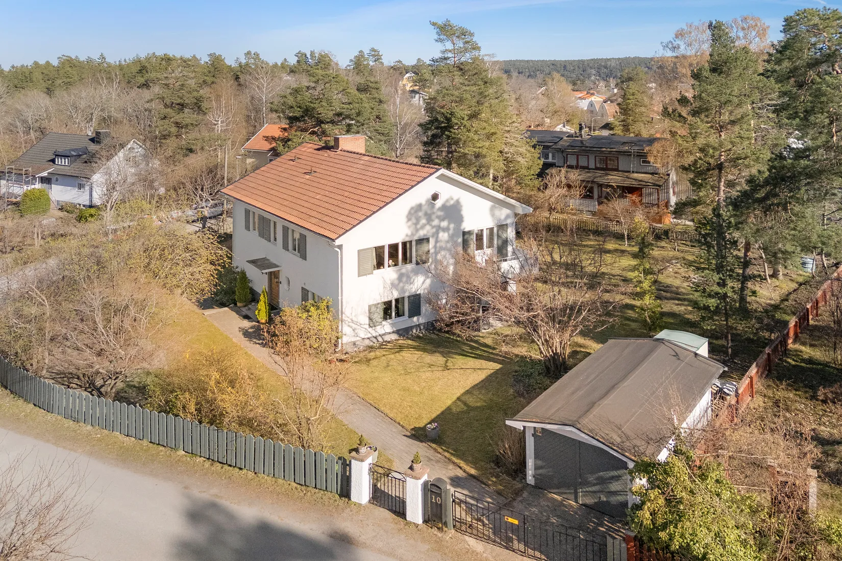 Villa, Kapellbacken 10, Brevik, Lidingö