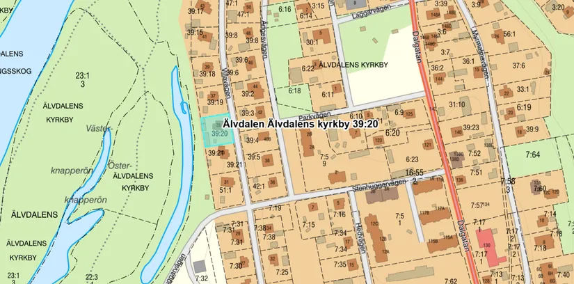 Villa, Villavägen 35, Centrala Älvdalen, Älvdalen