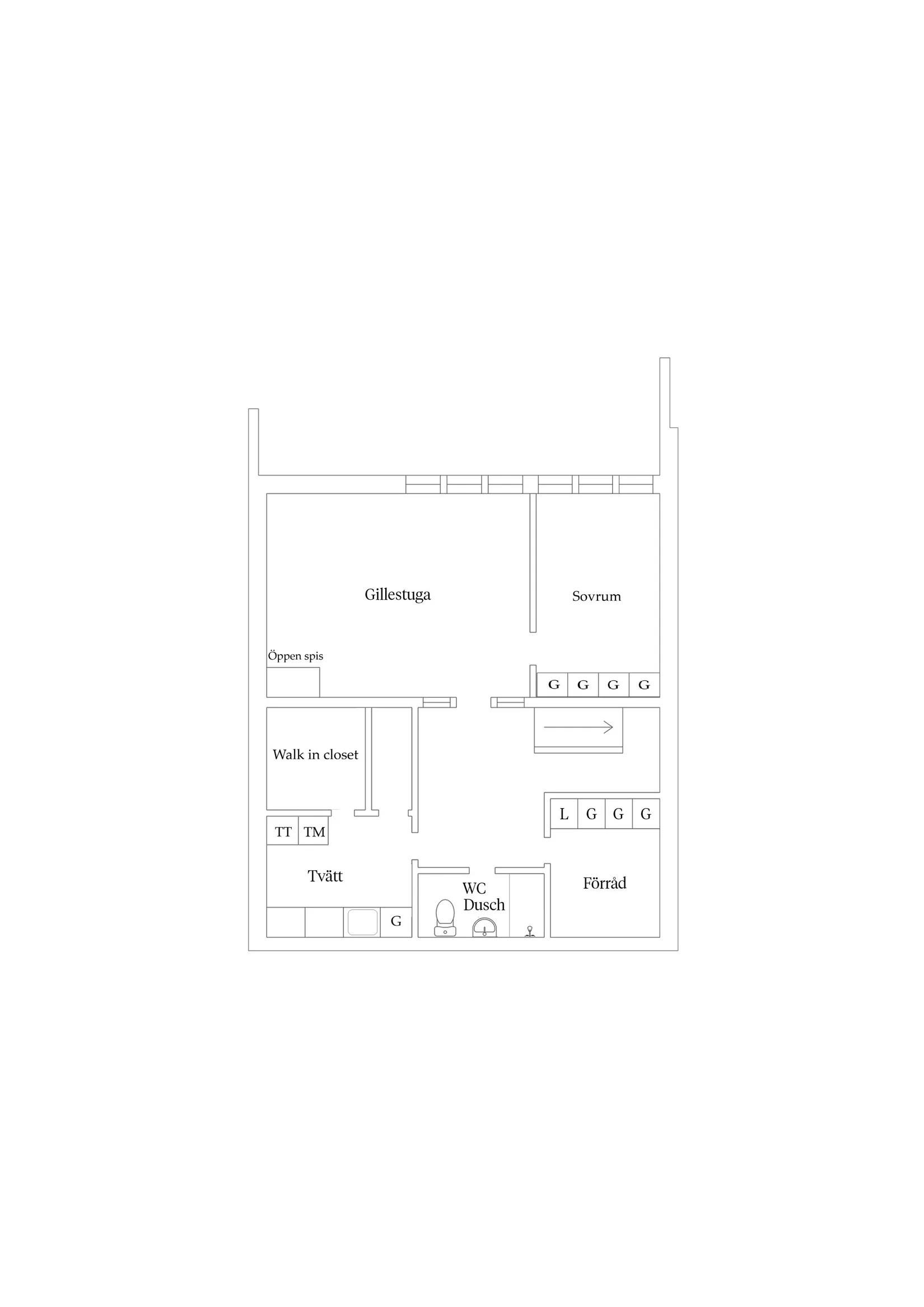 Villa, Radhus, Norrlandsgatan 53, Luthagen, Uppsala