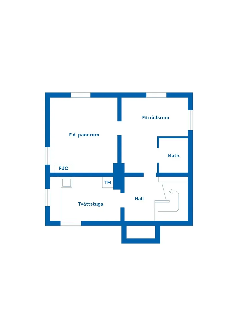 Villa, Bergsstigen 7, Gådeåberget, Härnösand