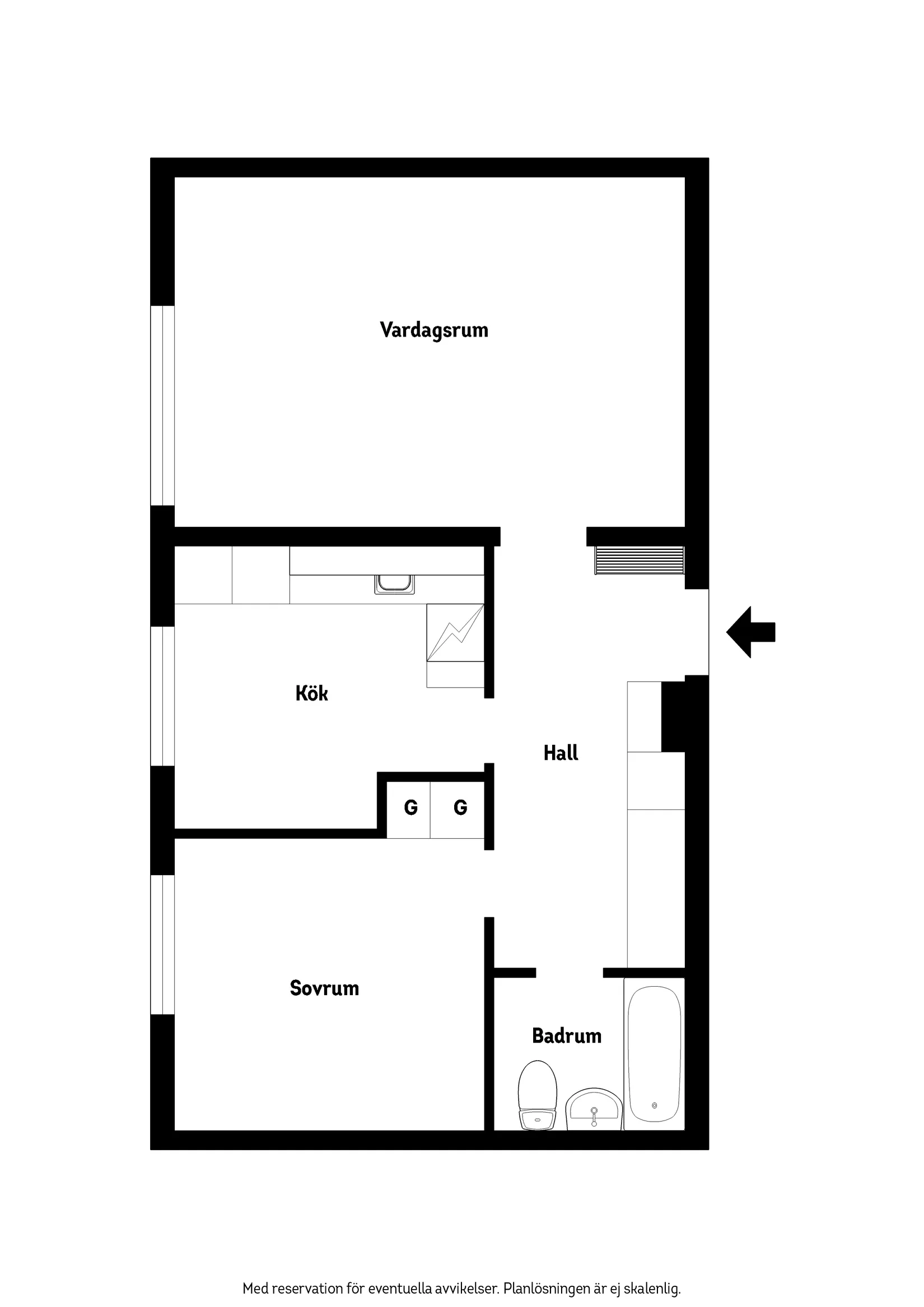 Bostadsrätt, Ravingatan 5, Huskvarna, Jönköping