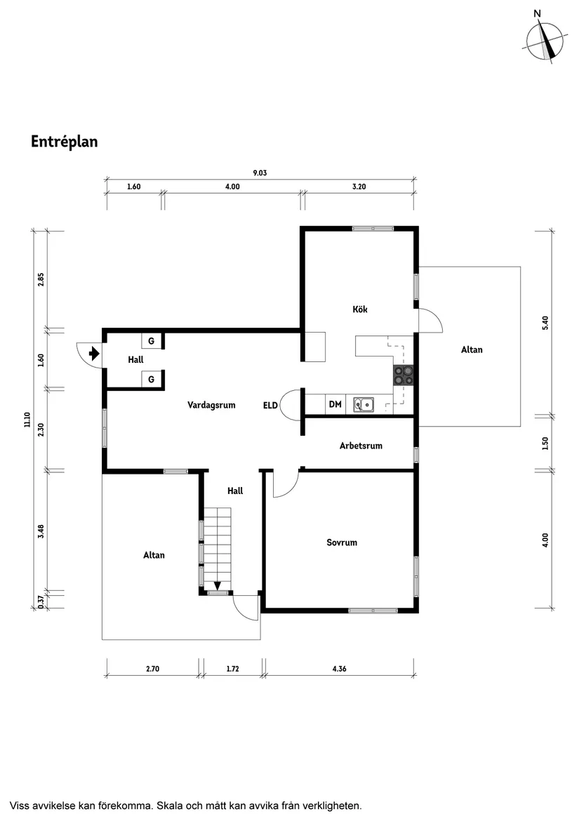 Villa, Bondövägen 5, Härryda
