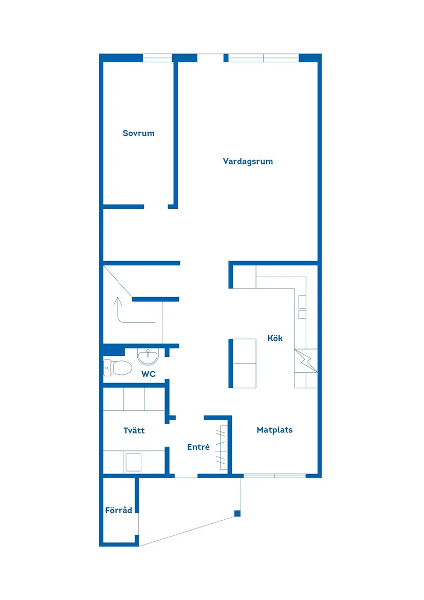 Villa, Radhus, Kyrkogatan 18D, Forserum, Nässjö