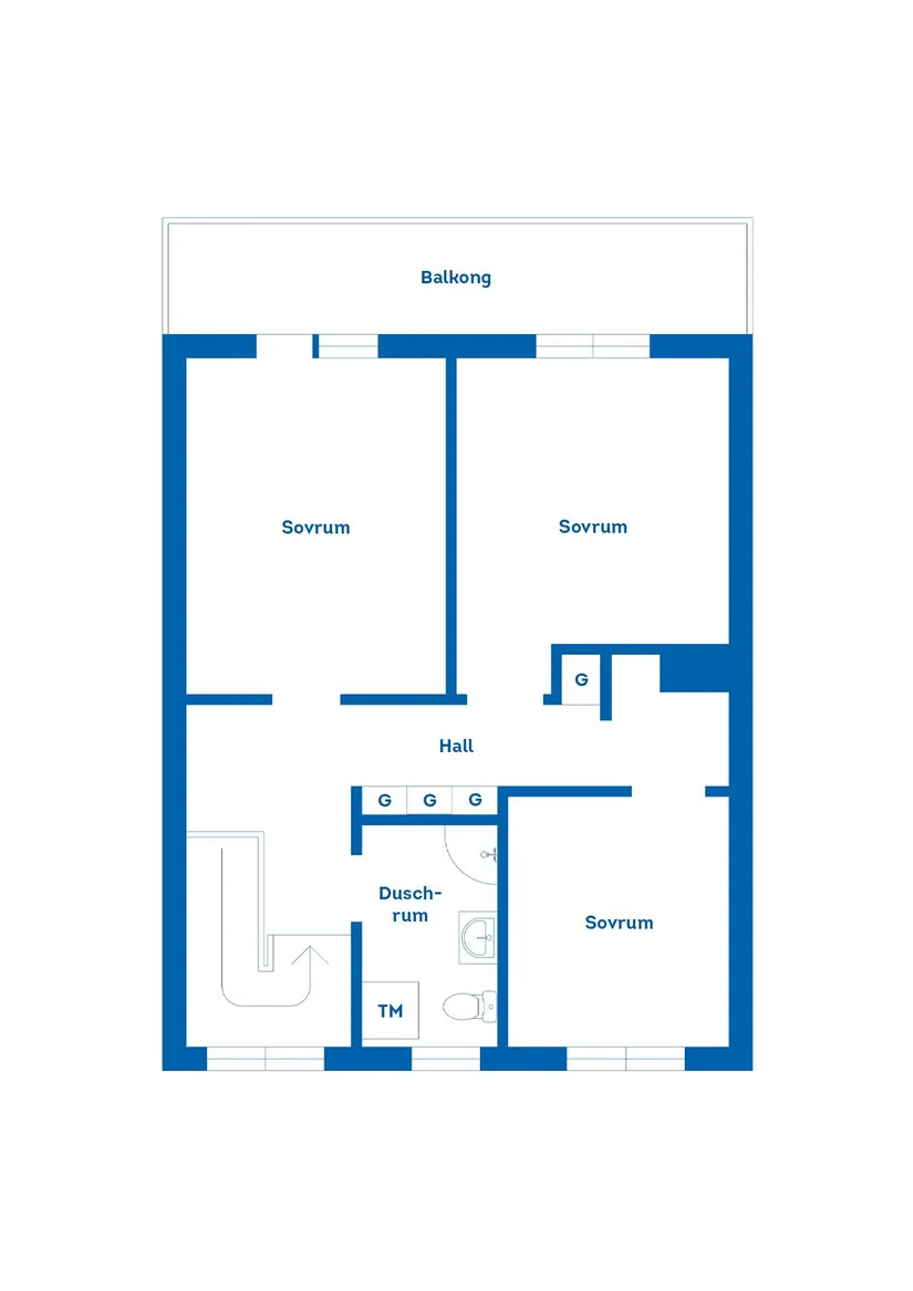 Bostadsrätt, Radhus, Frideborgsgatan 34, Södra Brännan, Härnösand
