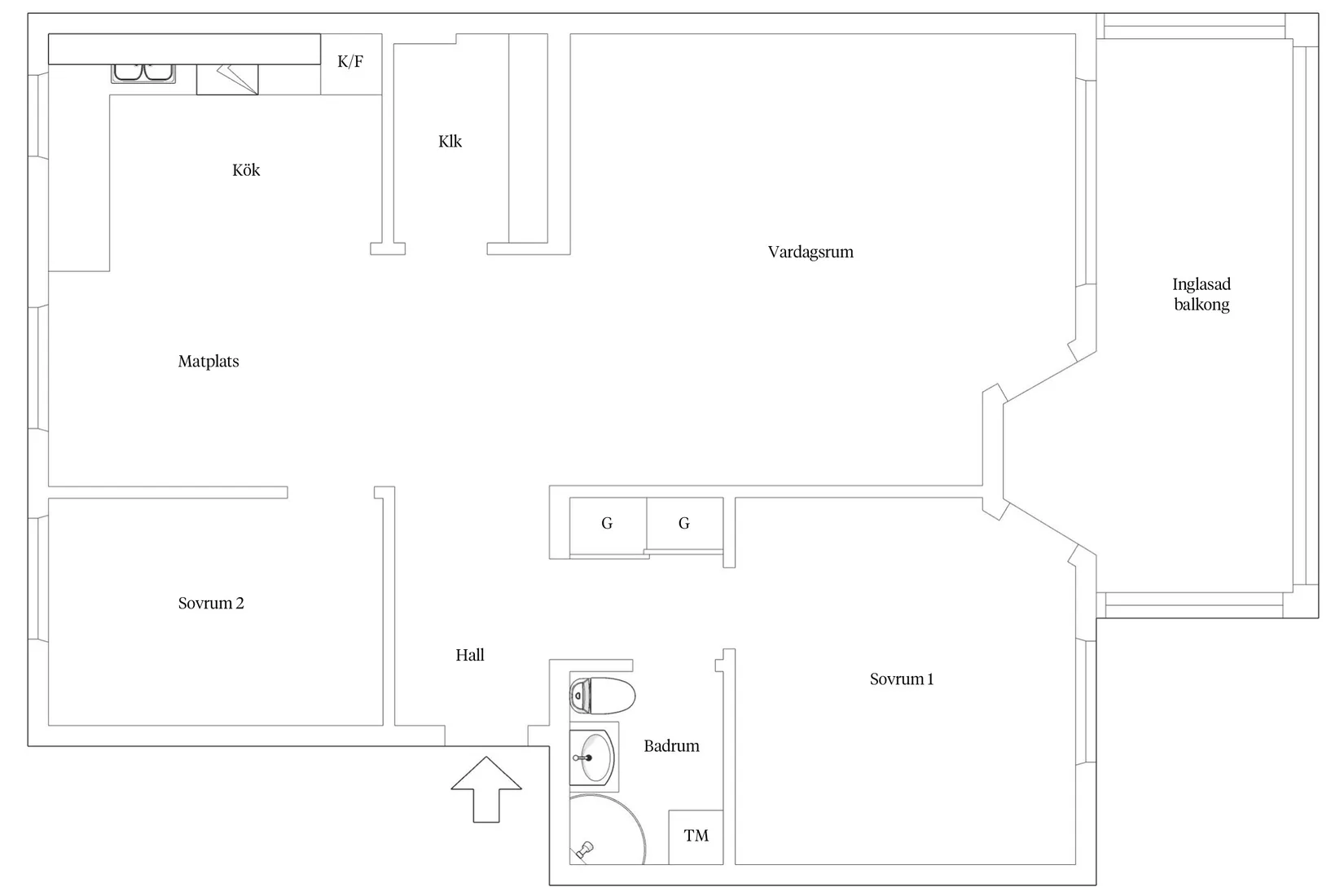 Bostadsrätt, Nolhagagatan 47, Sjöbo, Borås