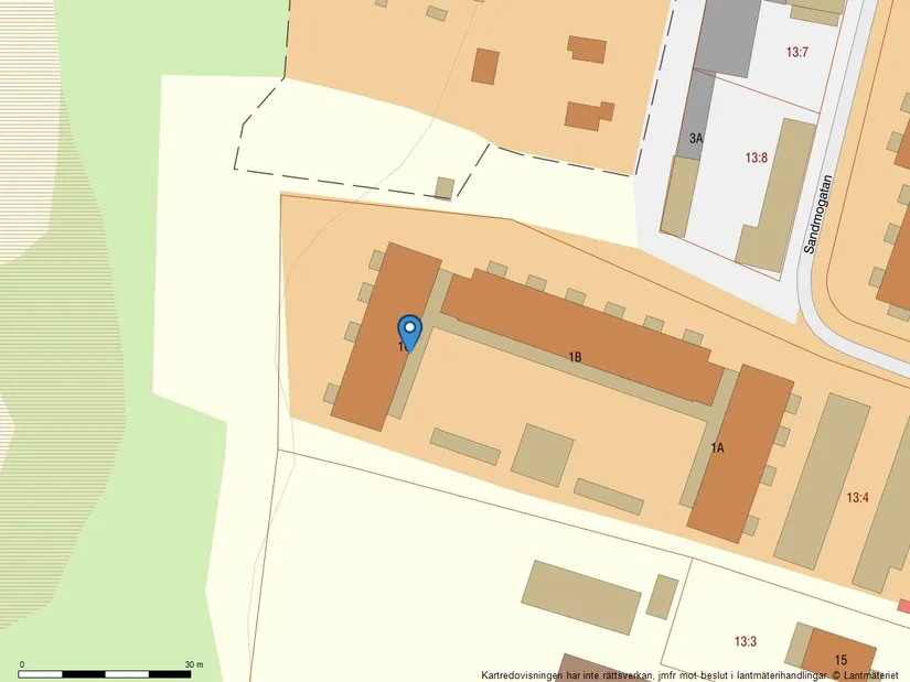 Bostadsrätt, Sandmogatan 1C, Strömsbro, Gävle