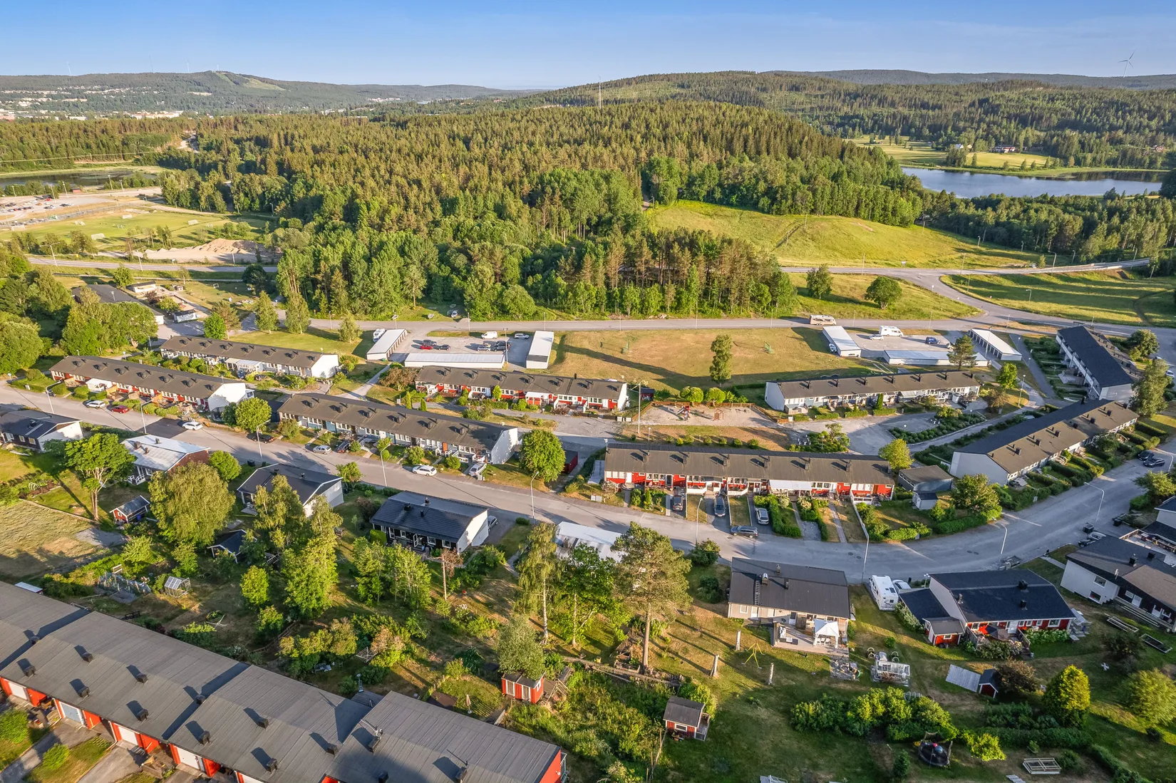 Villa, Radhus, Hemmansvägen 99, Bondsjöhöjden, Härnösand