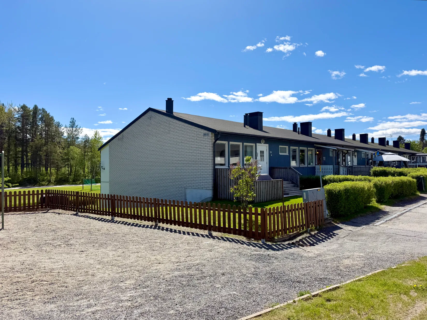 Villa, Radhus, Hemmansvägen 99, Bondsjöhöjden, Härnösand