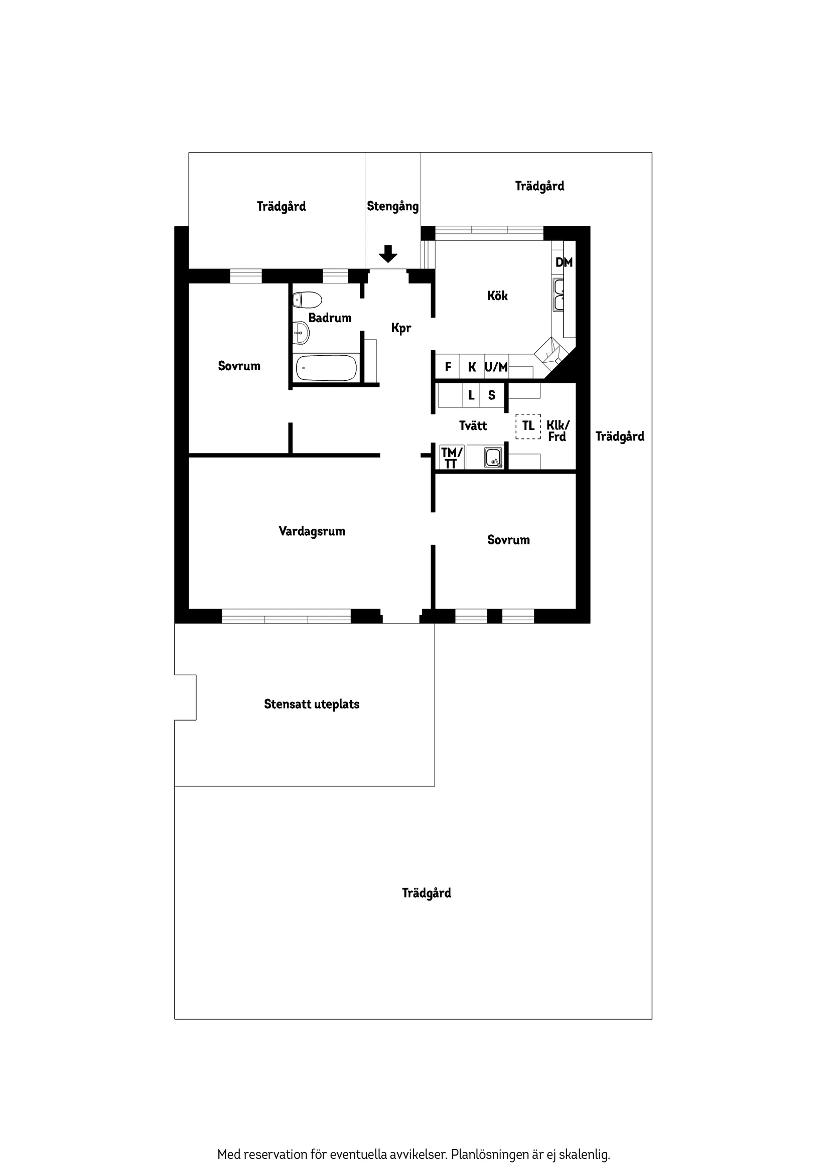 Bostadsrätt, Radhus, Flygelvägen 63, Östra Torn, Lund
