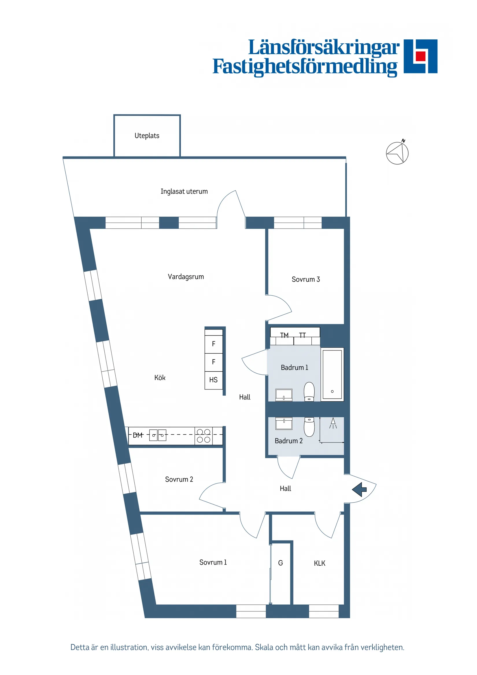 Bostadsrätt, Finnboda Kajväg 2B, Finnboda Hamn, Nacka