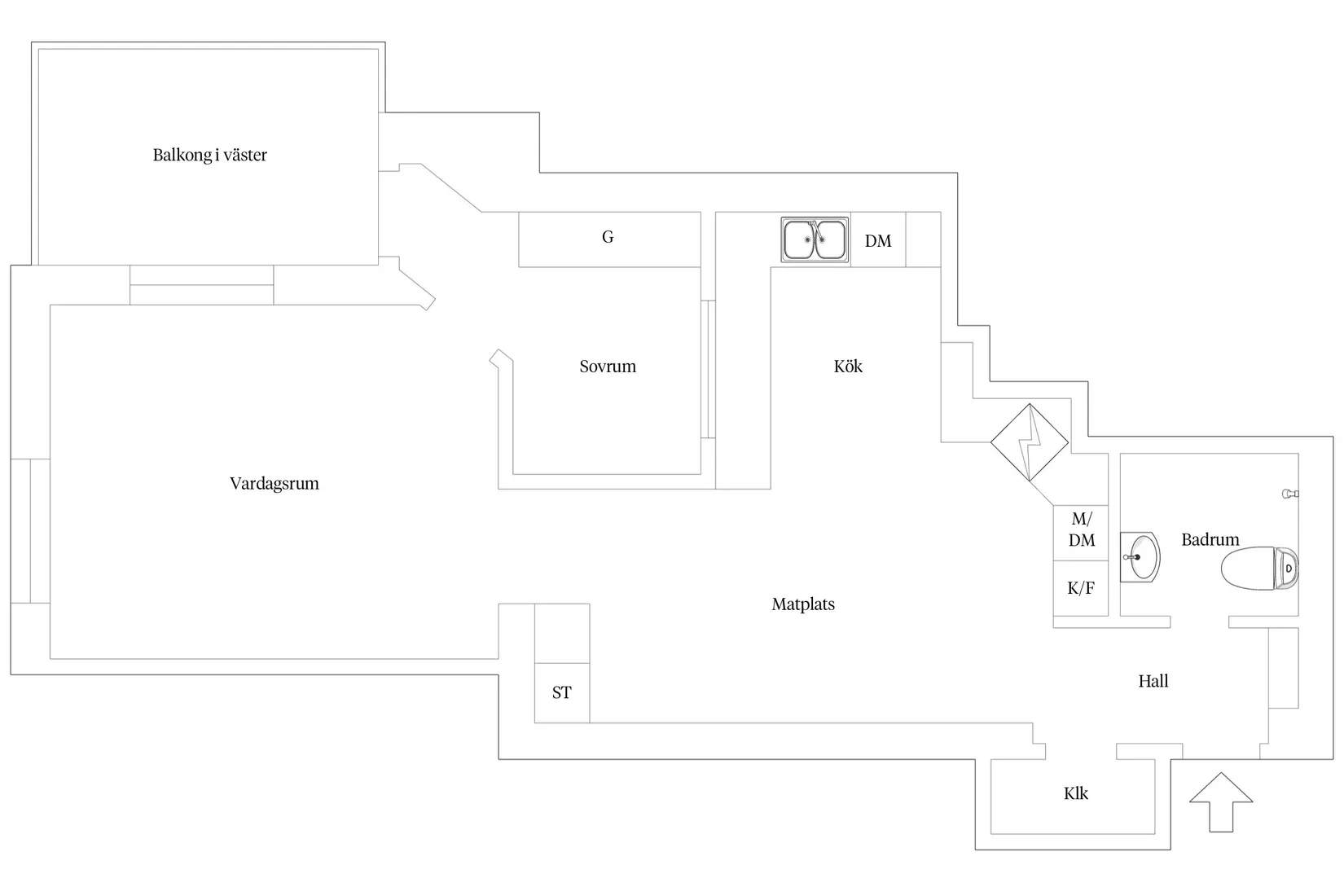 Bostadsrätt, Götgatan 96, 3 tr, Södermalm Sofia, Stockholm