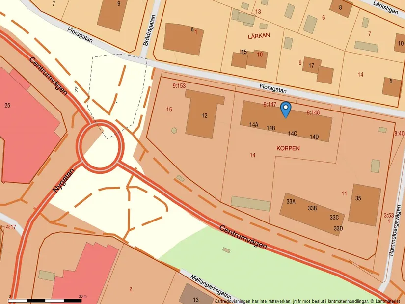 Bostadsrätt, Floragatan 14A, Centrum, Kalix