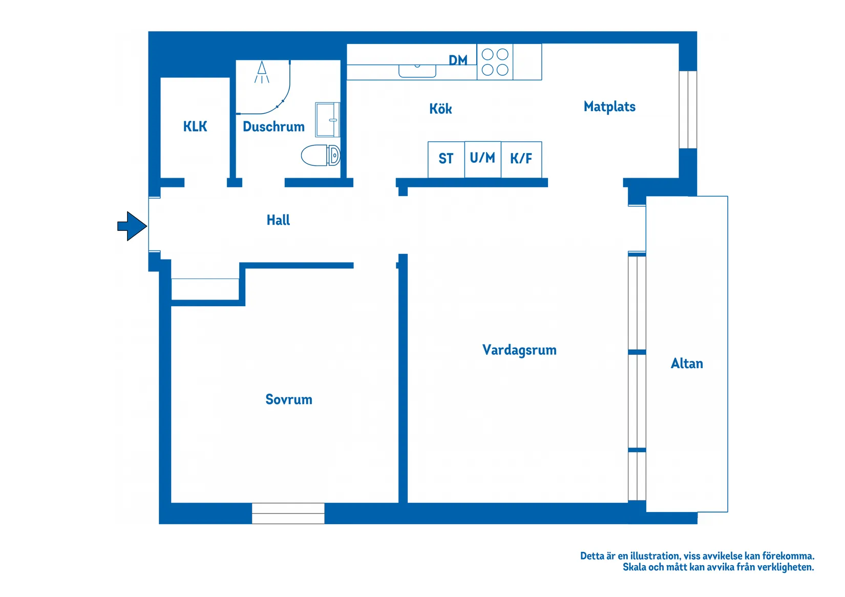 Bostadsrätt, Storgatan 16C, Katrineholm Norr, Katrineholm