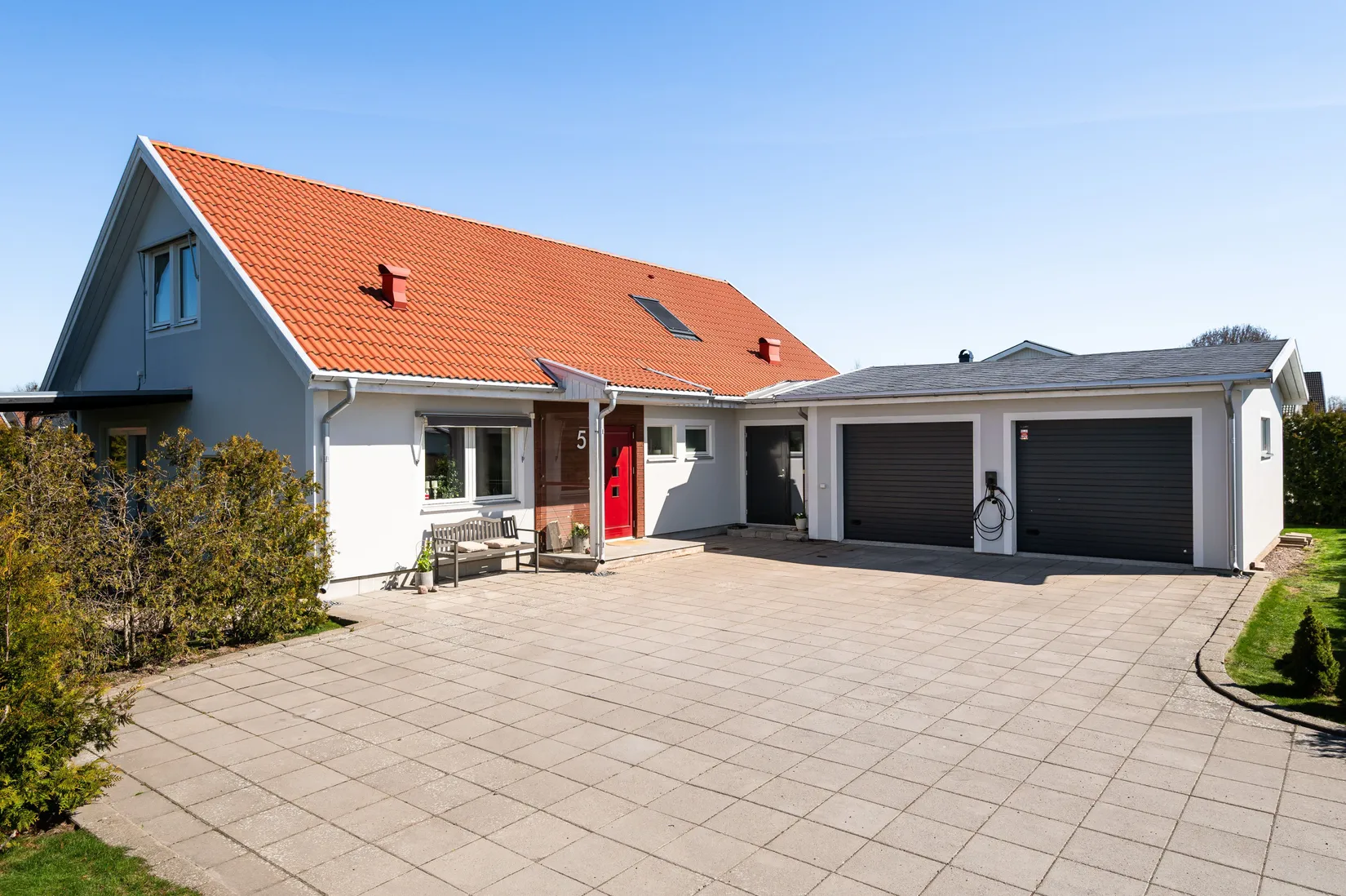 Villa, Drottning Blankas gata 5, Vadstena