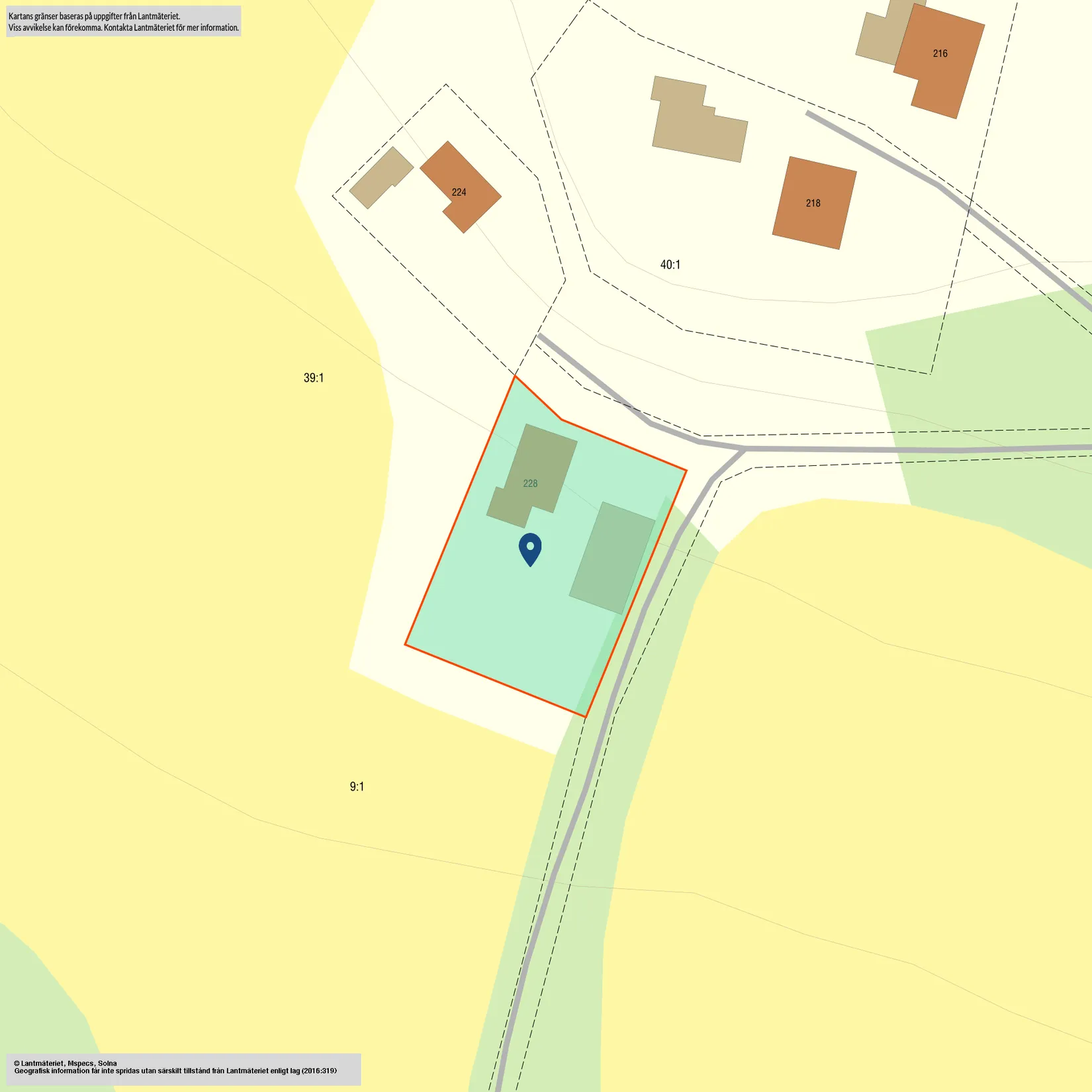 Villa, Gådeåbro 228, Gådeåbro, Härnösand