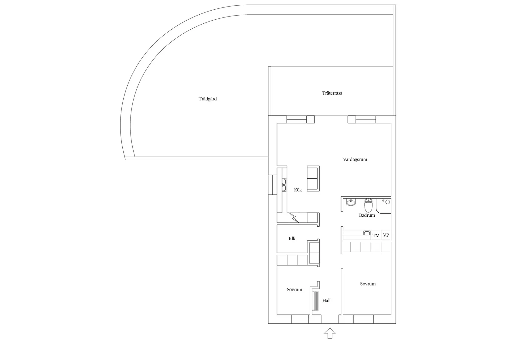 Bostadsrätt, Kolonivägen 12A, Mellbystrand, Laholm
