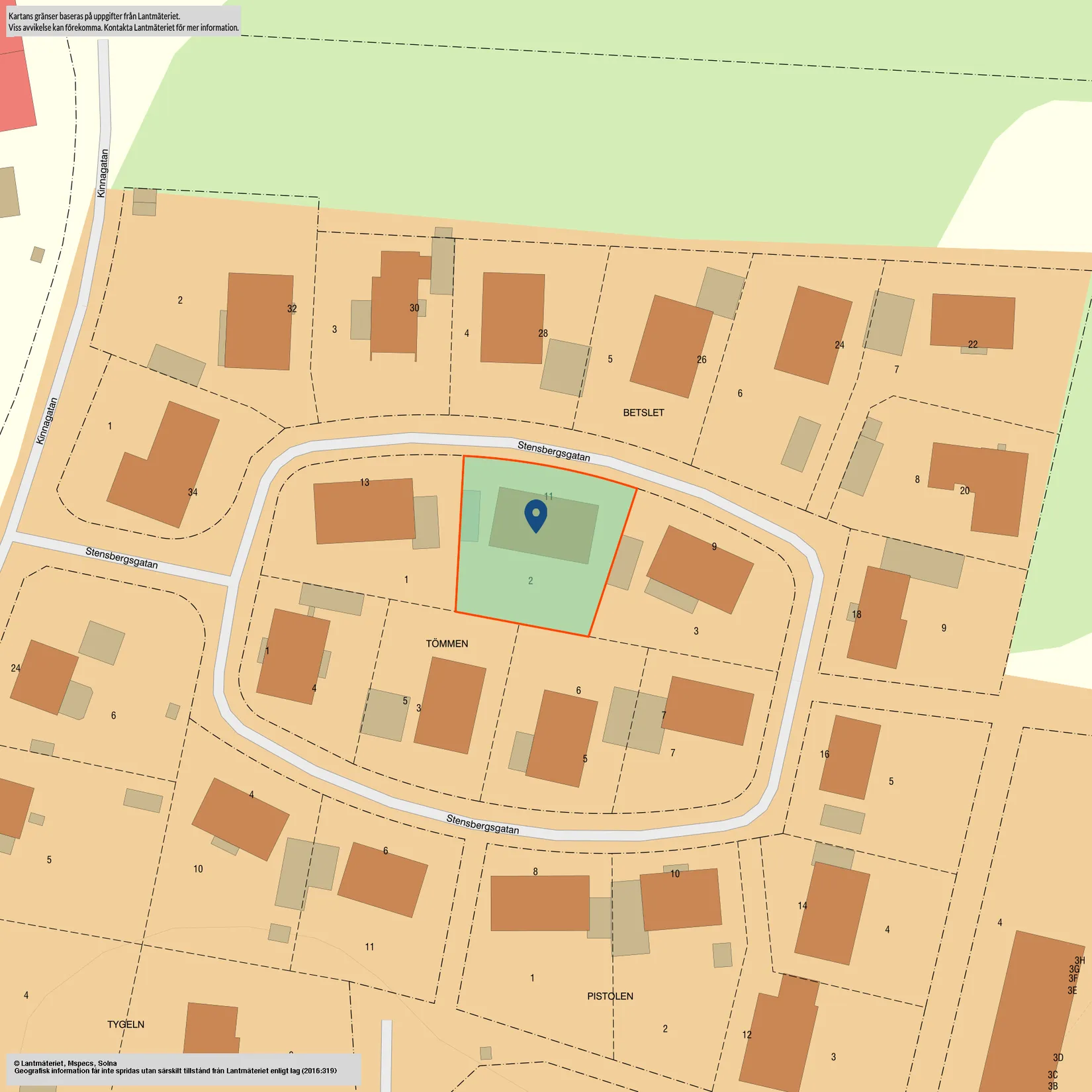 Villa, Stensbergsgatan 11, Eksjö