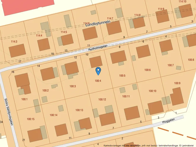 Villa, Rydholmsgatan 10, Centrala Hisingen, Göteborg