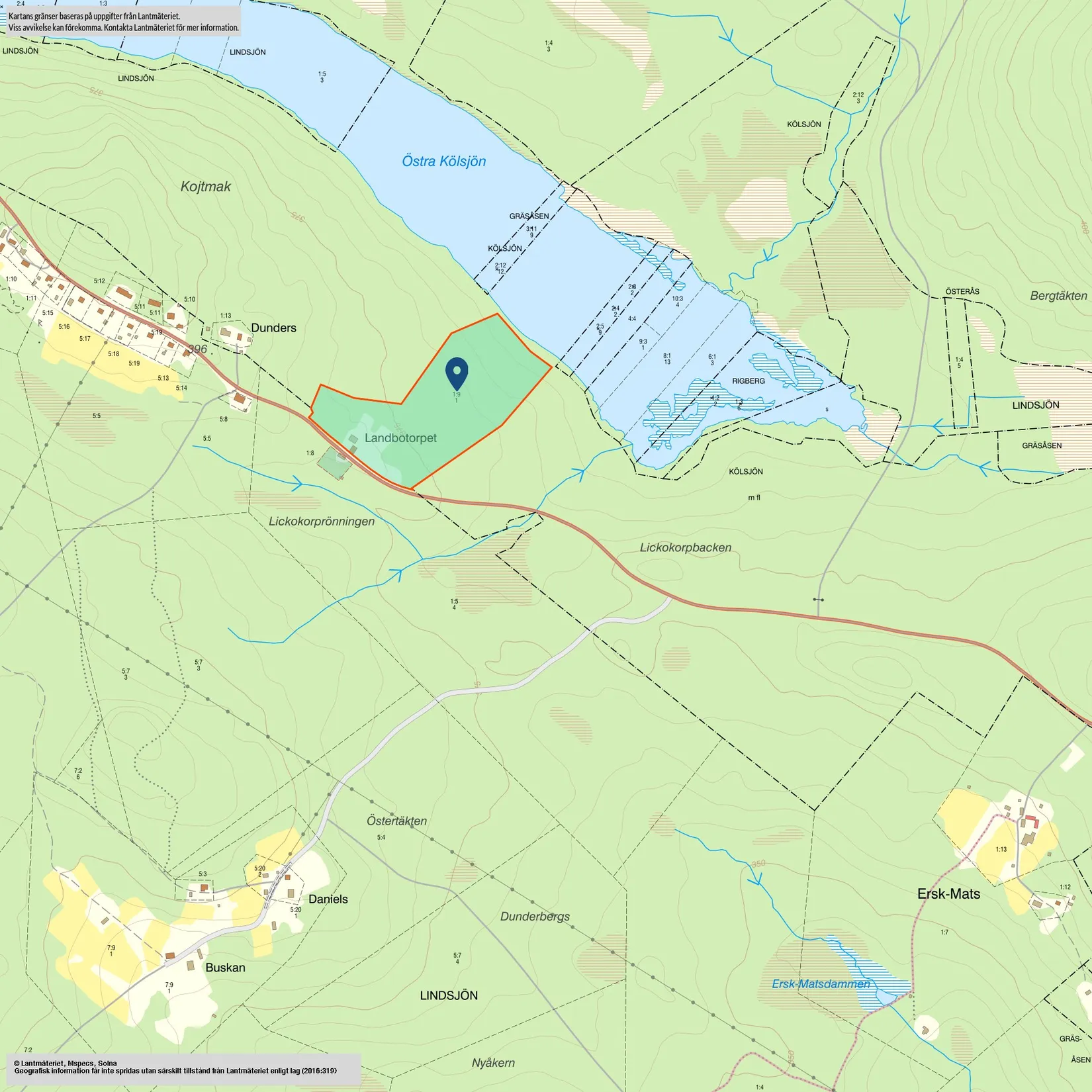 Fritidshus, Kölsjön 16, Hassela, Nordanstig