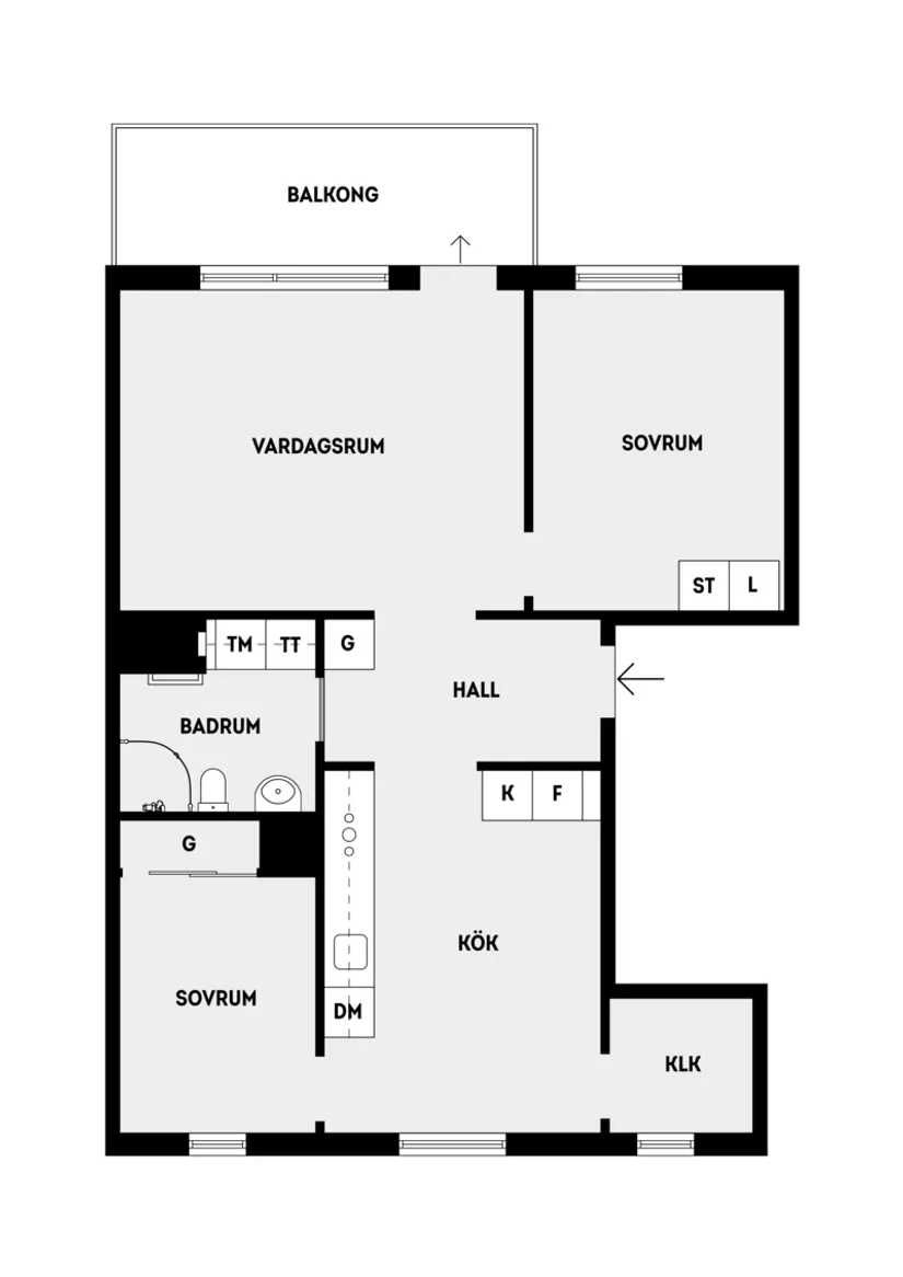 Bostadsrätt, Stationsvägen 22, 3tr, Roslags Näsby, Täby