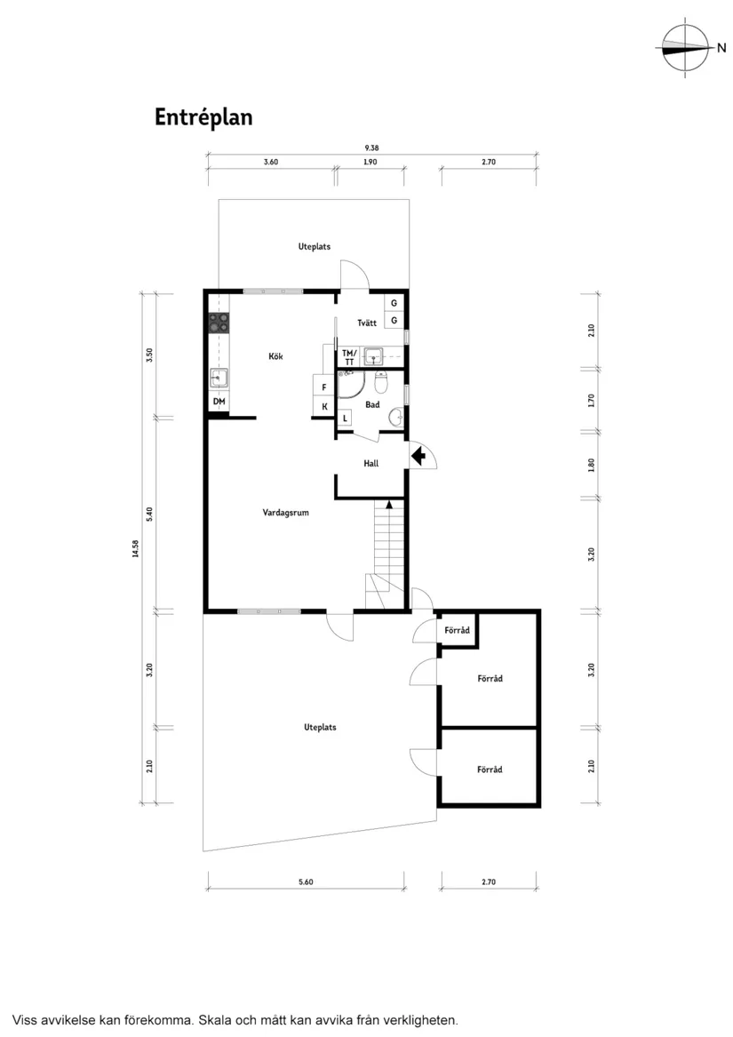 Bostadsrätt, Eklanda vall 45, Eklanda, Mölndal