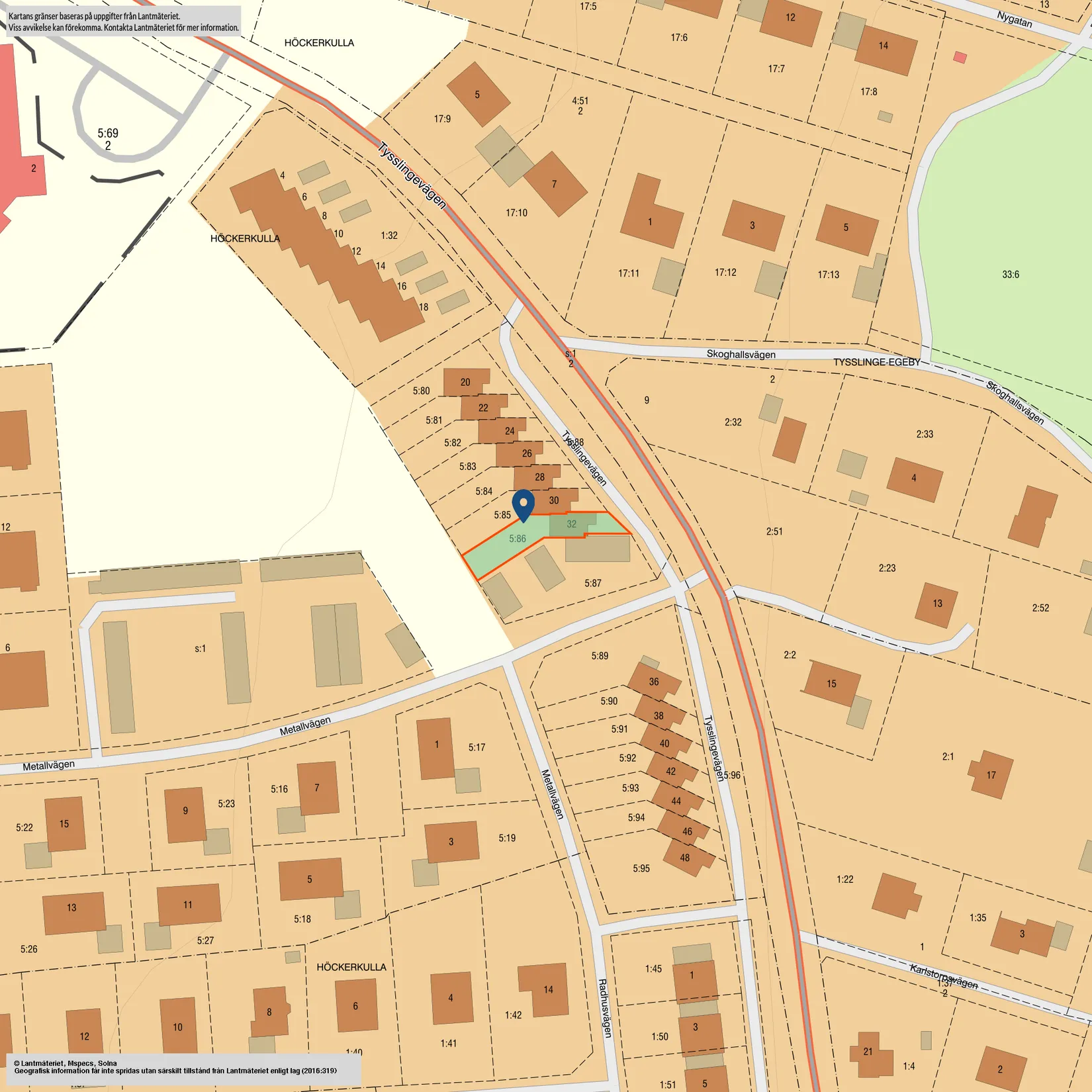 Villa, Tysslingevägen 32, Garphyttan, Örebro