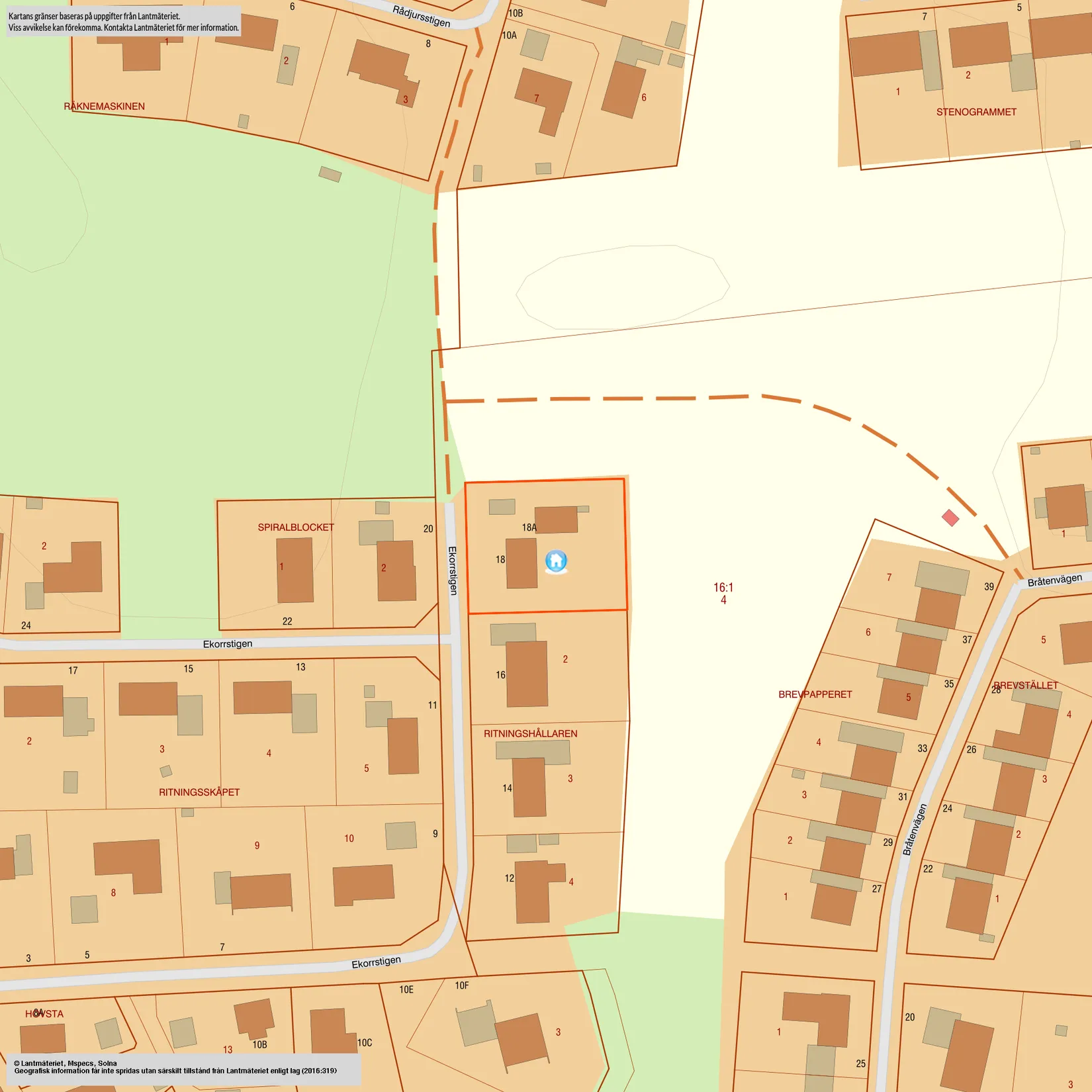 Villa, Ekorrstigen 18A, Lillån, Örebro