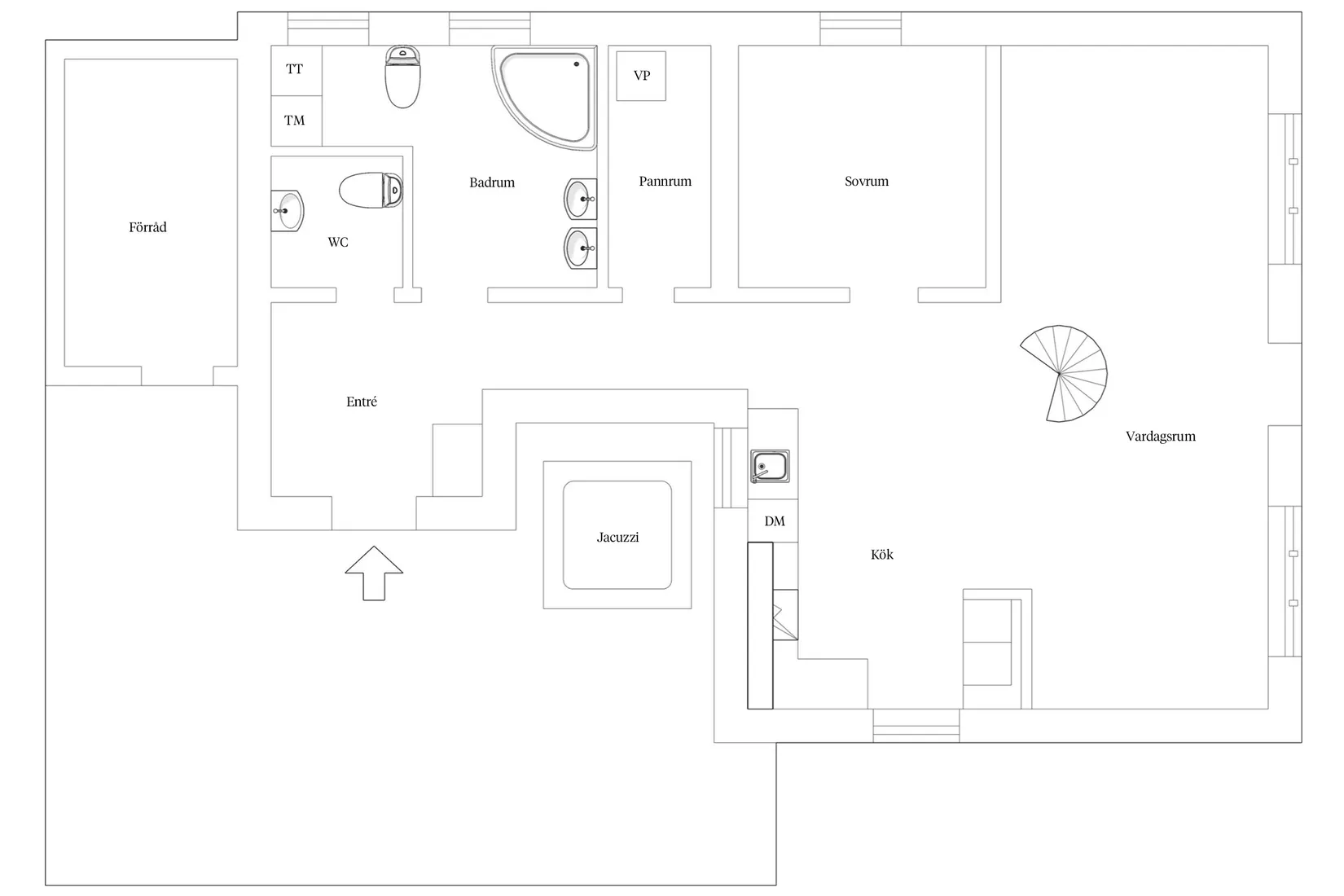 Villa, Landsvägen 1949, Trelleborg