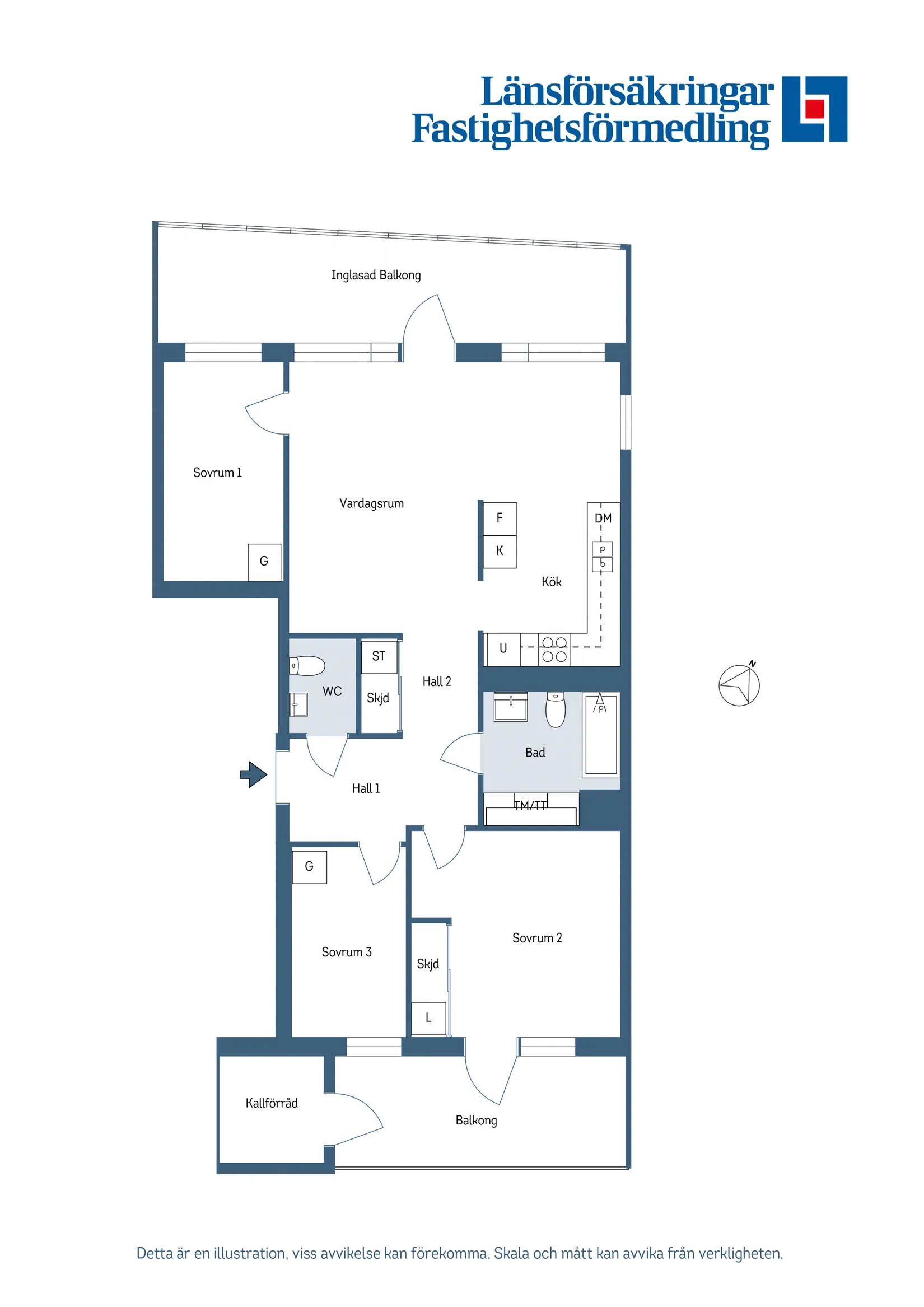 Bostadsrätt, Finnboda Kajväg 12 C, Finnboda Hamn, Nacka