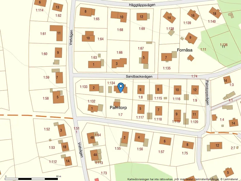 Villa, Sandbacksvägen 4, Härad, Strängnäs