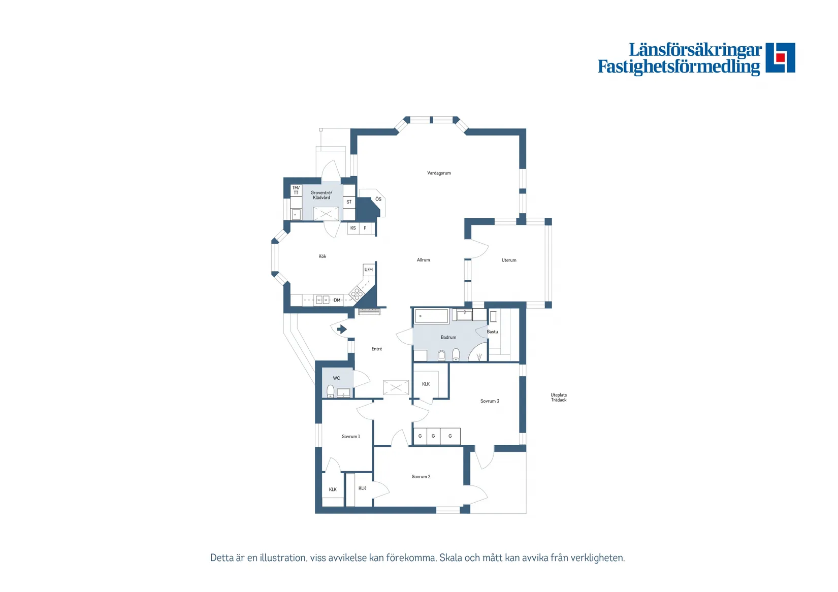 Villa, Sandbacksvägen 4, Härad, Strängnäs