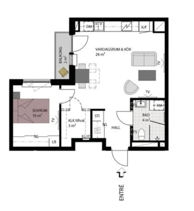 Bostadsrätt, Torrängsgatan 11, Järvastaden, Solna