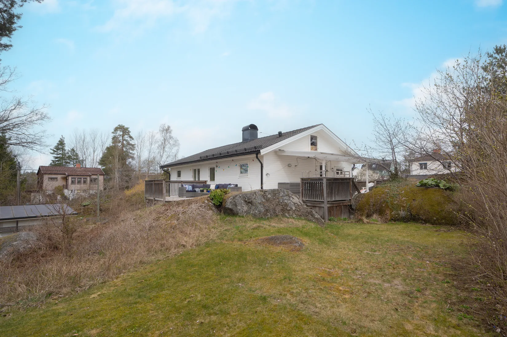 Villa, Midgårdsvägen 17, Stuvsta/Långsjön, Huddinge