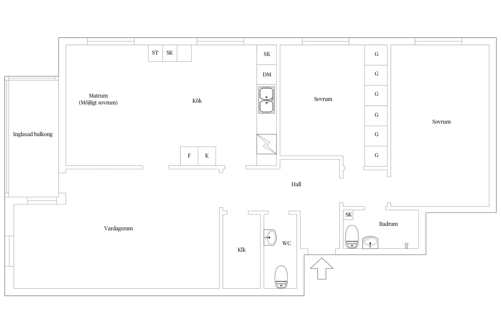 Bostadsrätt, Strandvägen 25, Lomma