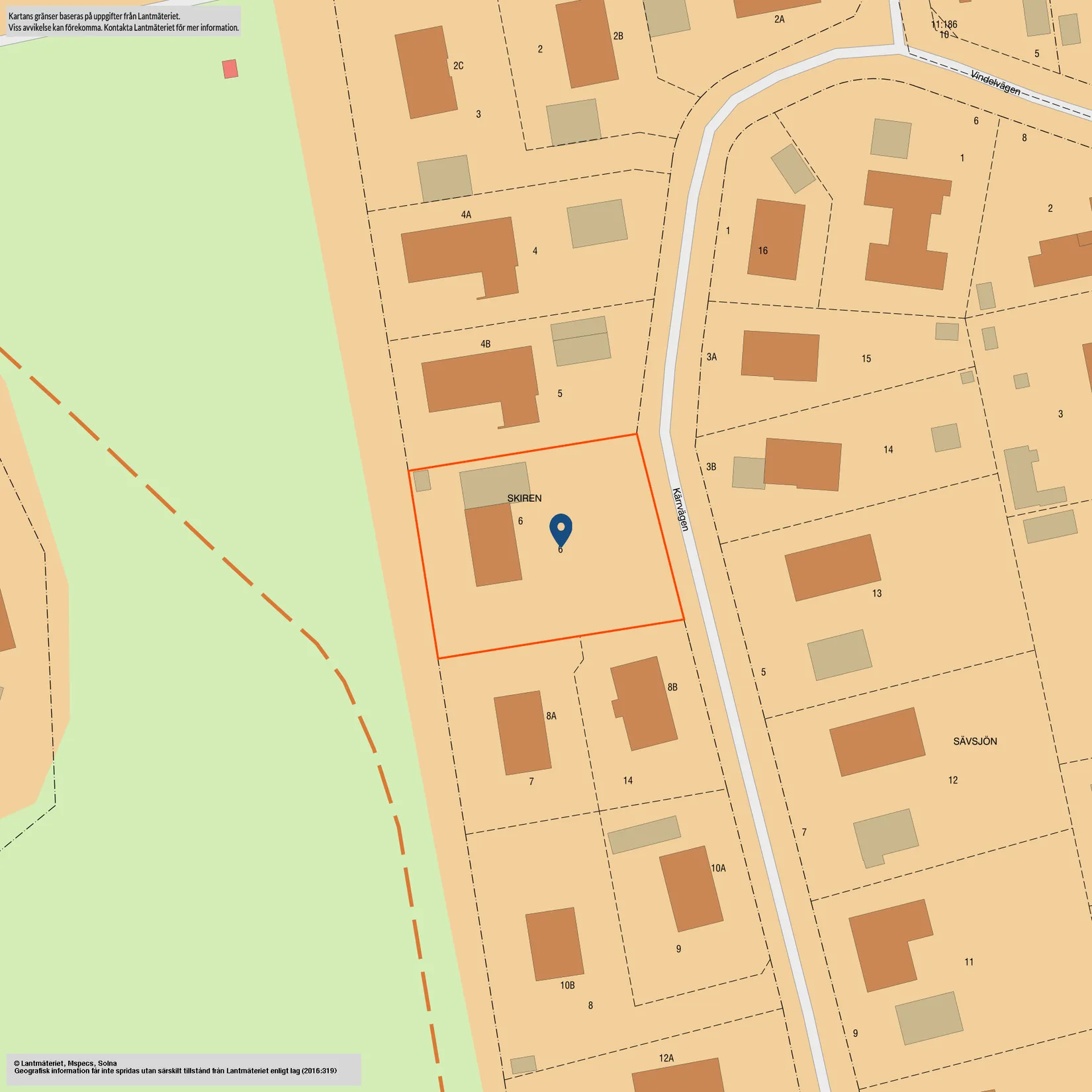 Villa, Kärrvägen 6, Brickeberg, Örebro