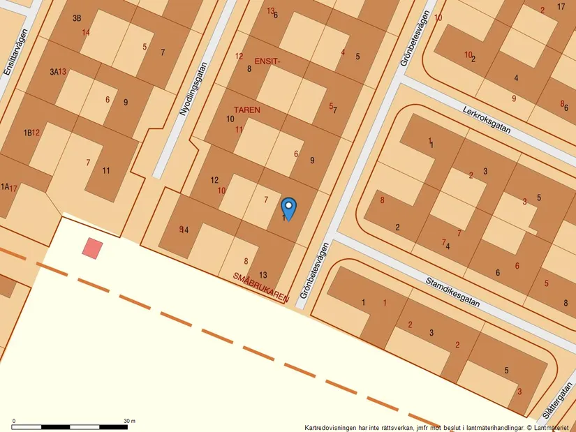 Villa, Radhus, Grönbetesvägen 11, Hyllieby, Malmö