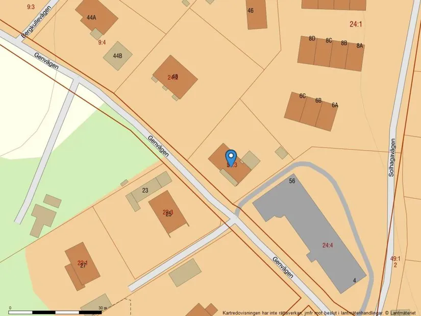 Villa, Genvägen 50, Centrala Knivsta, Knivsta