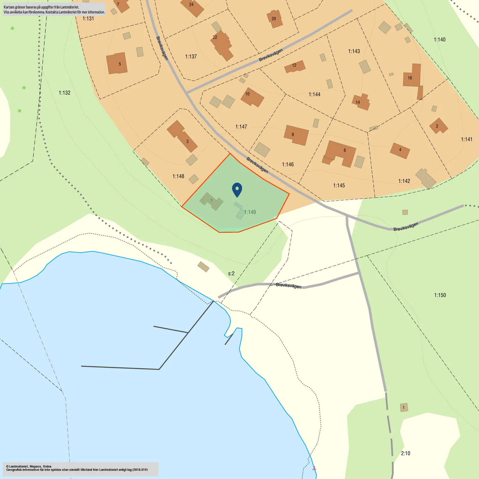 Villa, Breviksvägen 1, Brevik, Österåker