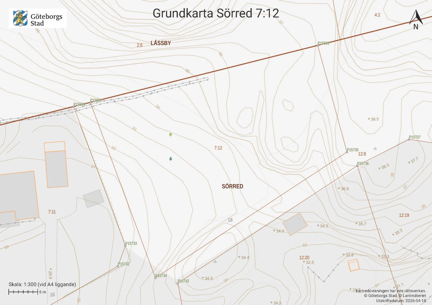 Tomt, Hästlyckan 18, Torslanda, Göteborg